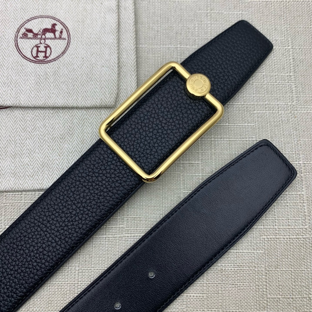 Hermès Basic Belt Top Grain Leather 38cm