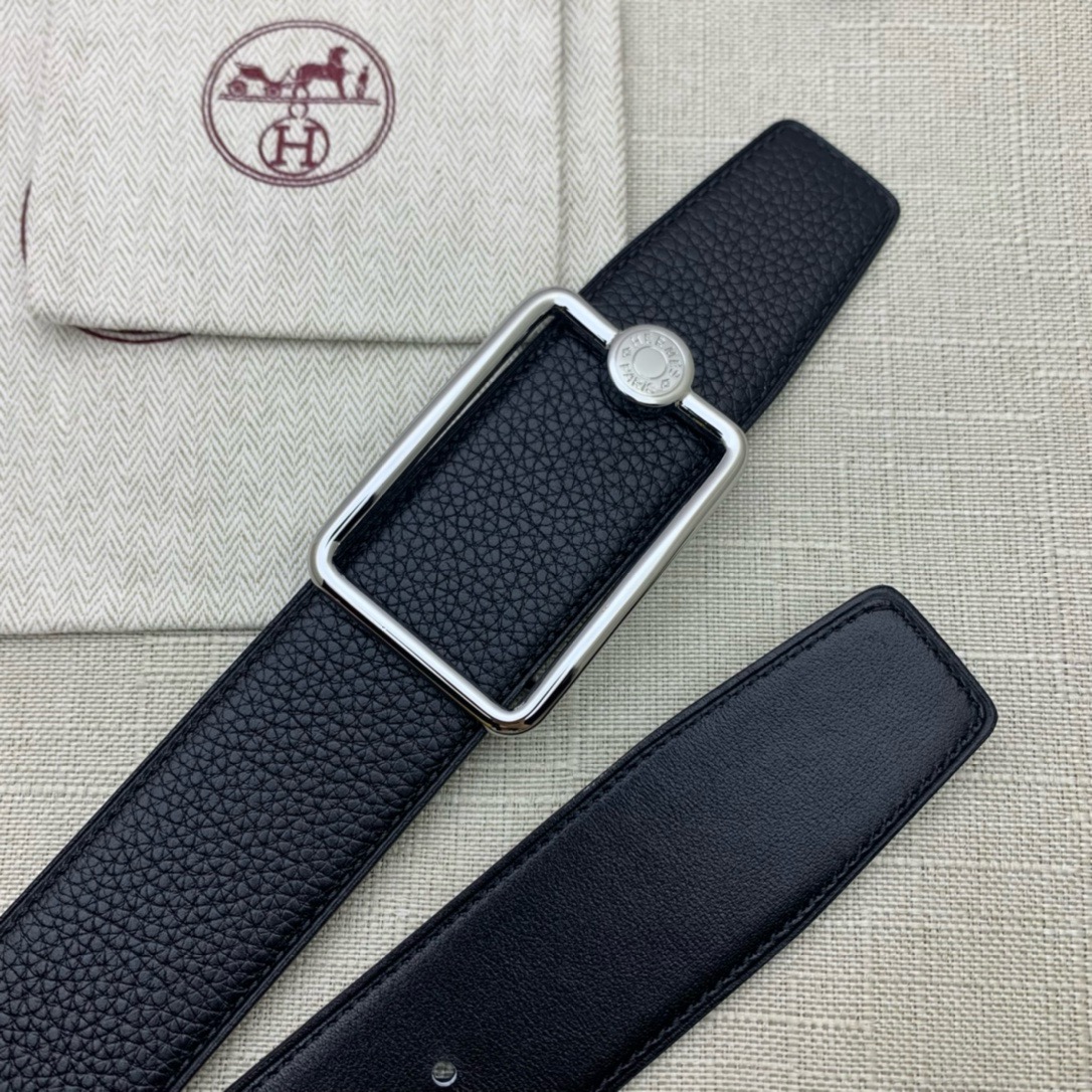 Hermès Basic Belt Top Grain Leather 38cm