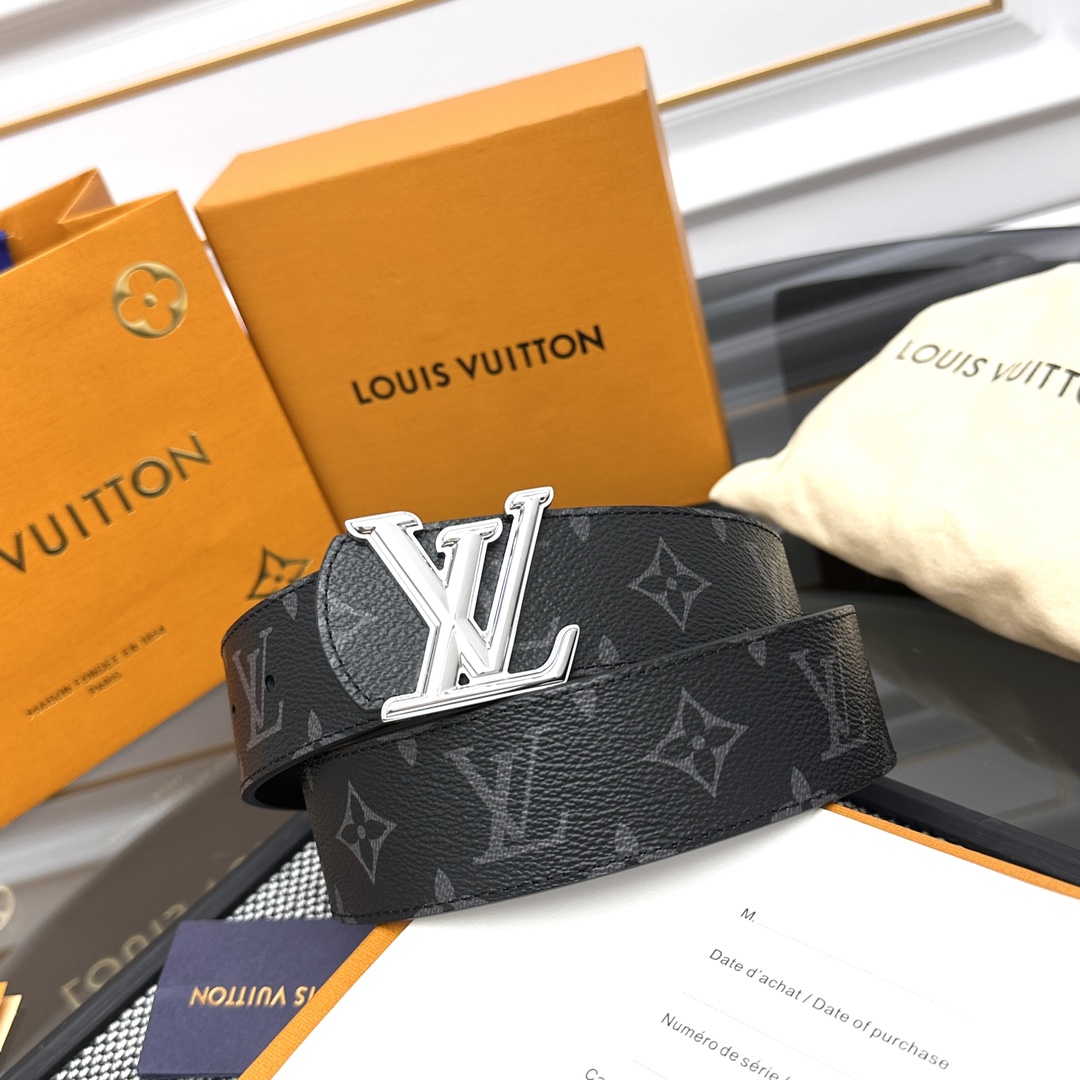 Louis Vuitton Male Basic Belt Canvas S-m-l