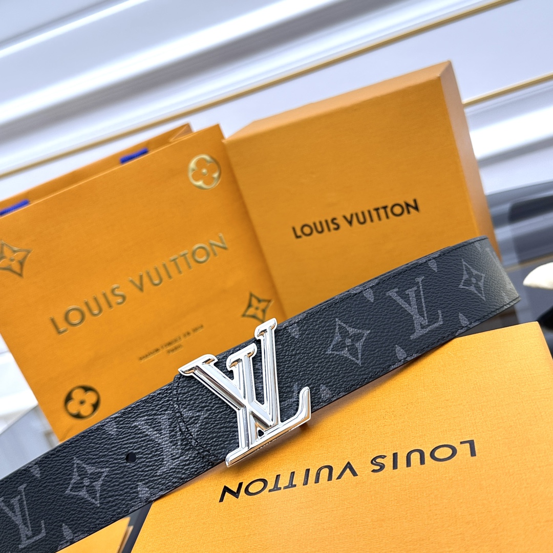 Louis Vuitton Male Basic Belt Canvas S-m-l