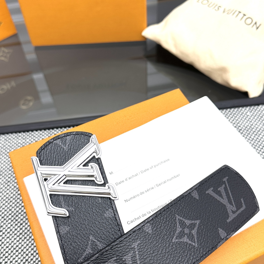 Louis Vuitton Male Basic Belt Canvas S-m-l