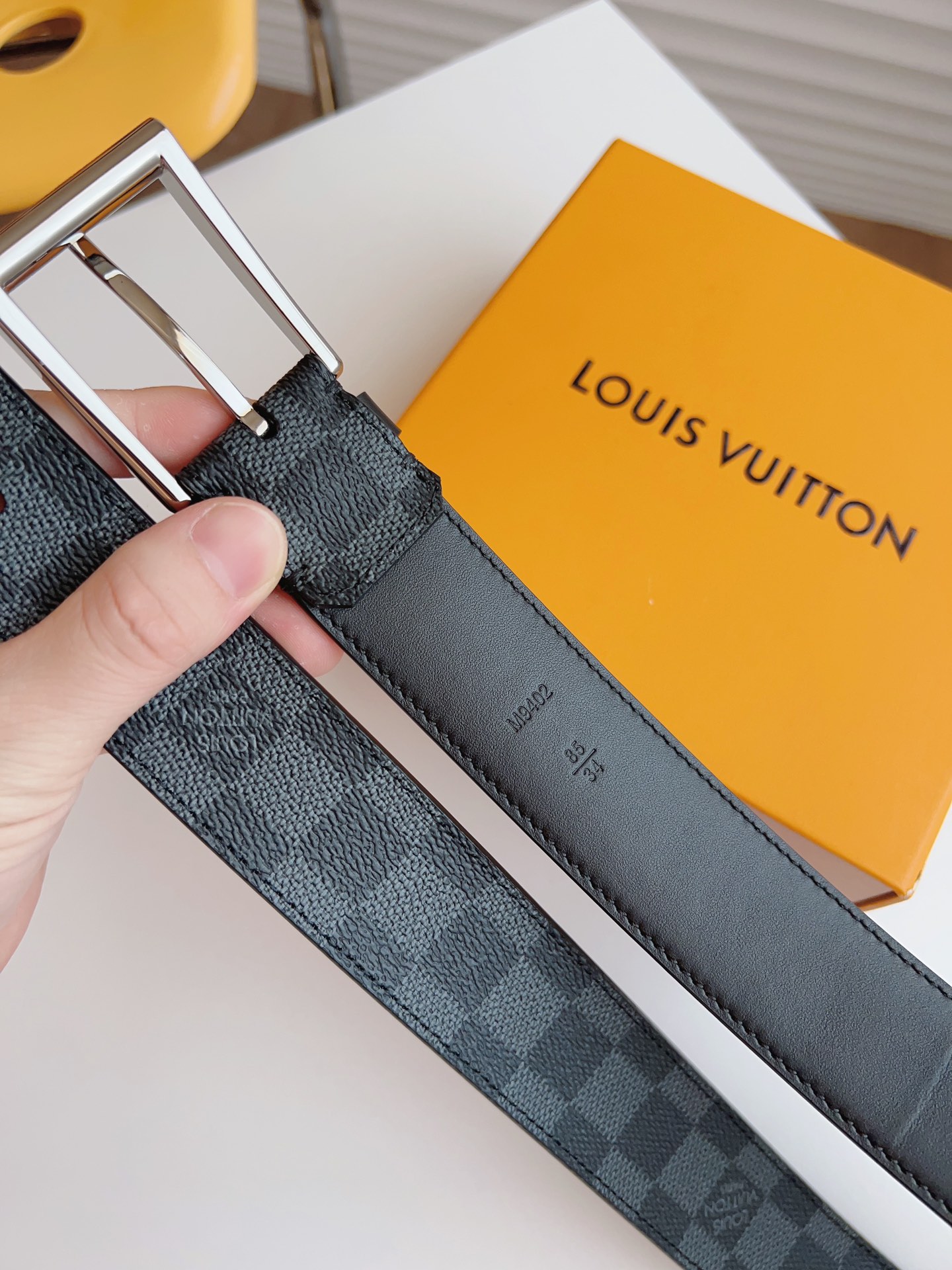 Louis Vuitton Male Basic Belt 35mm-l