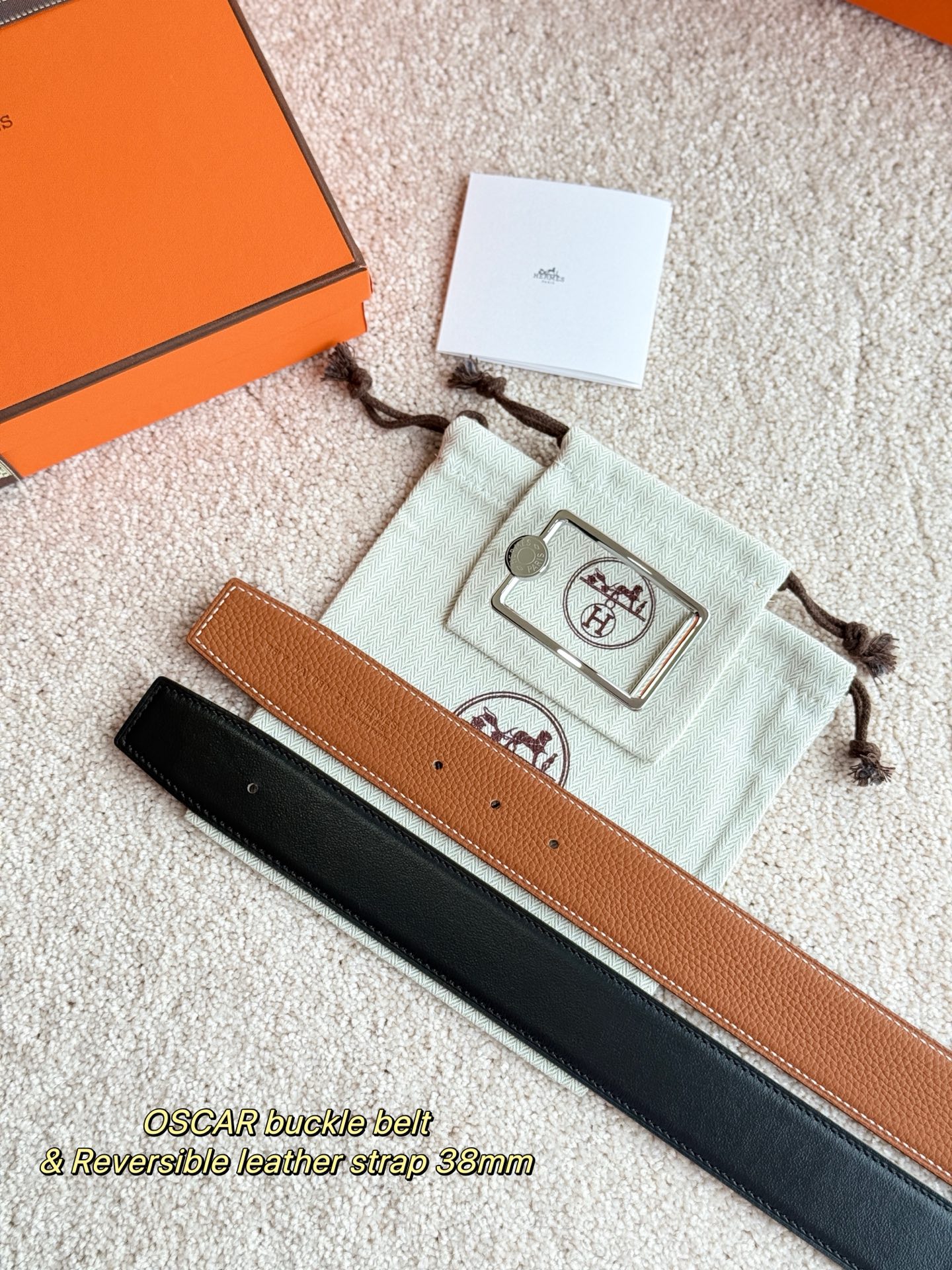 Male Basic Belt 38mm-s