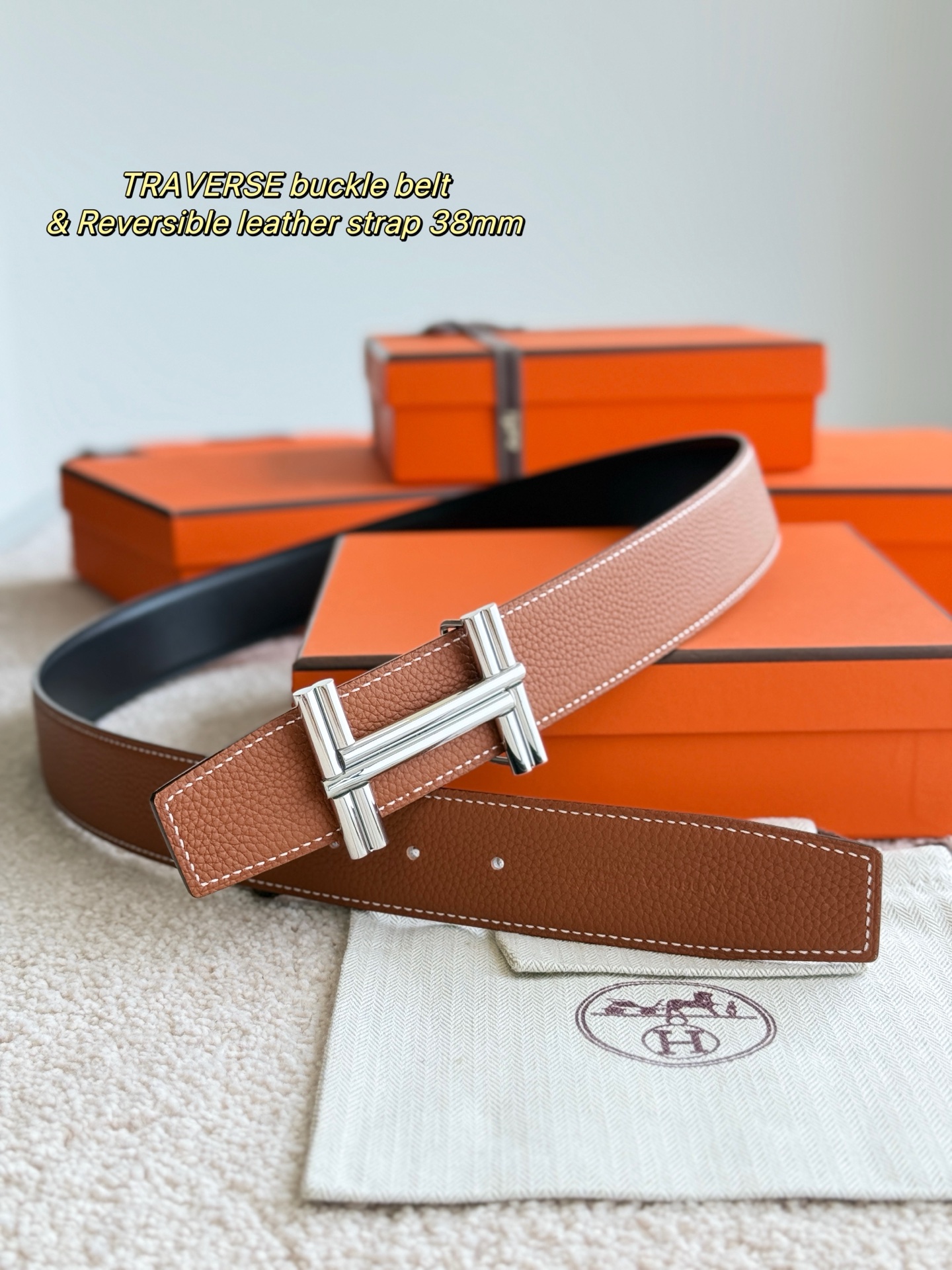 Male Basic Belt 38mm-s