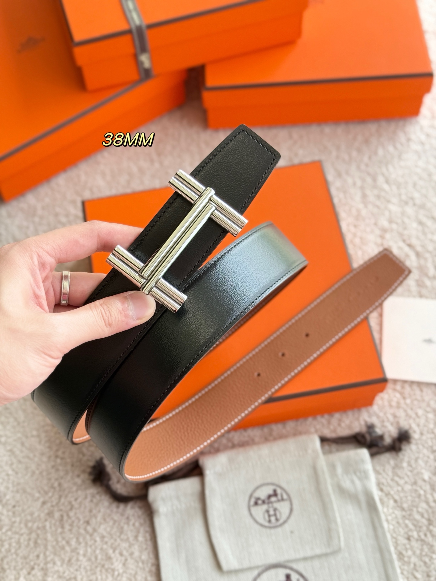 Male Basic Belt 38mm-s