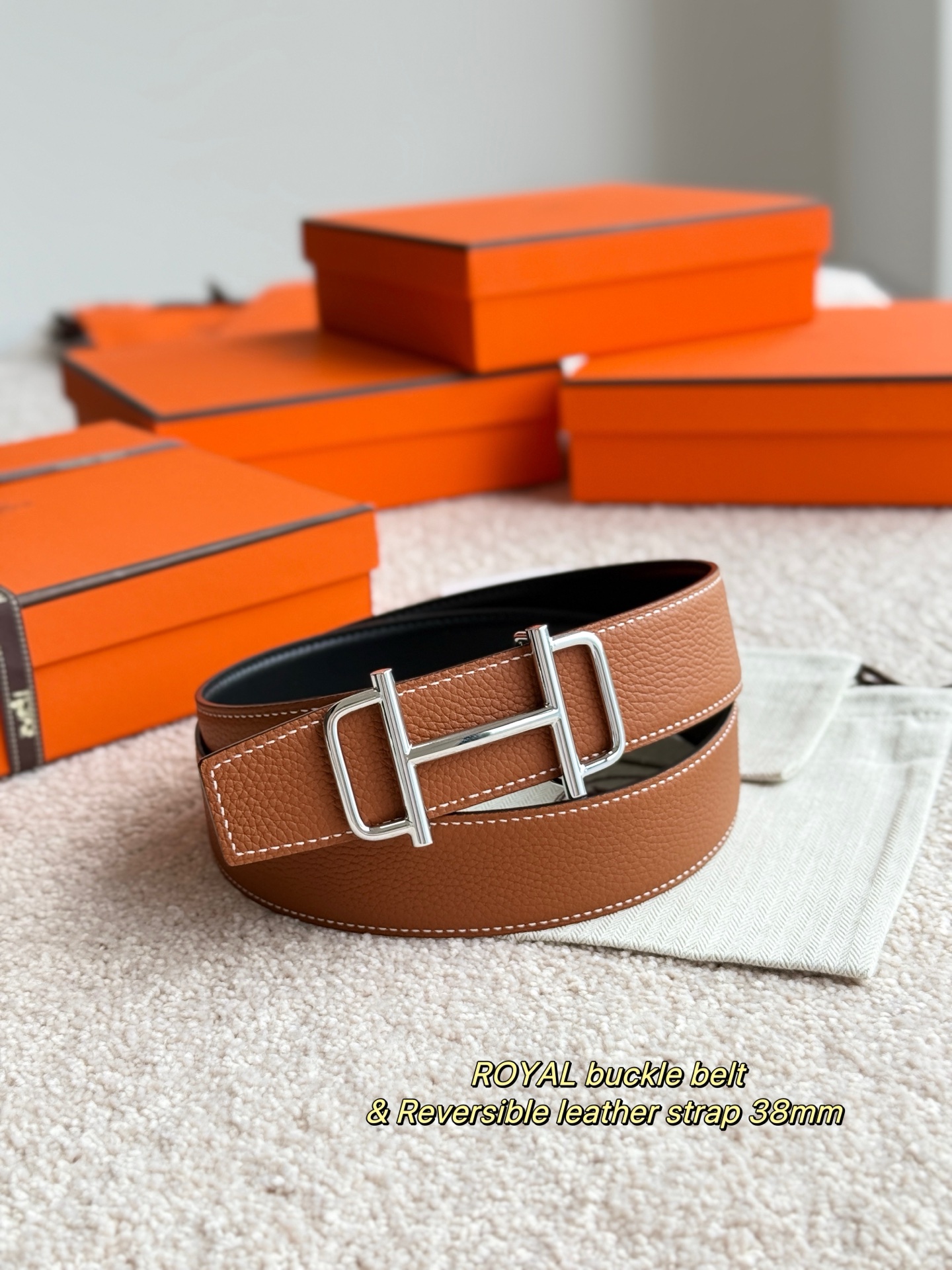Male Basic Belt 38mm