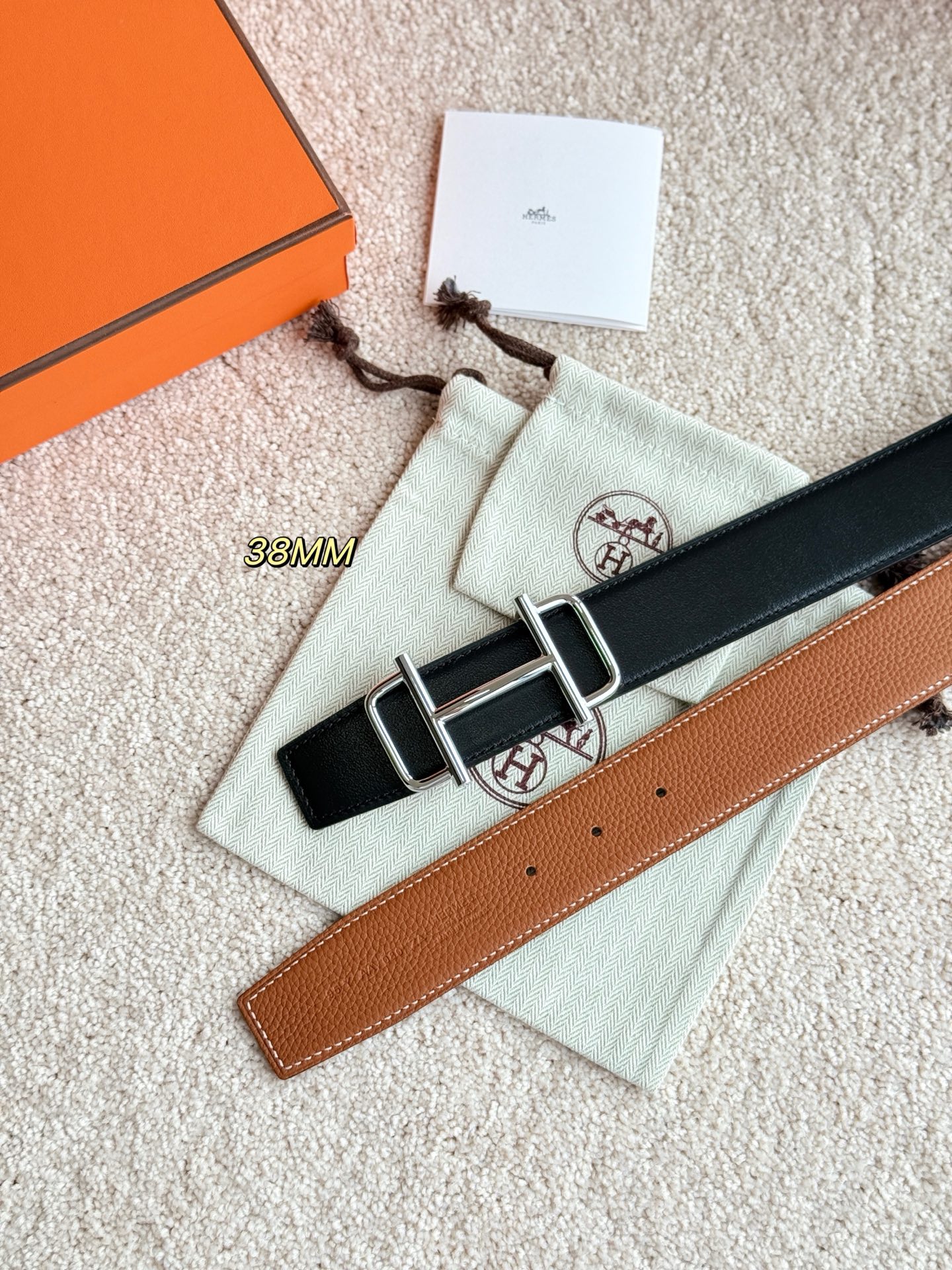 Male Basic Belt 38mm