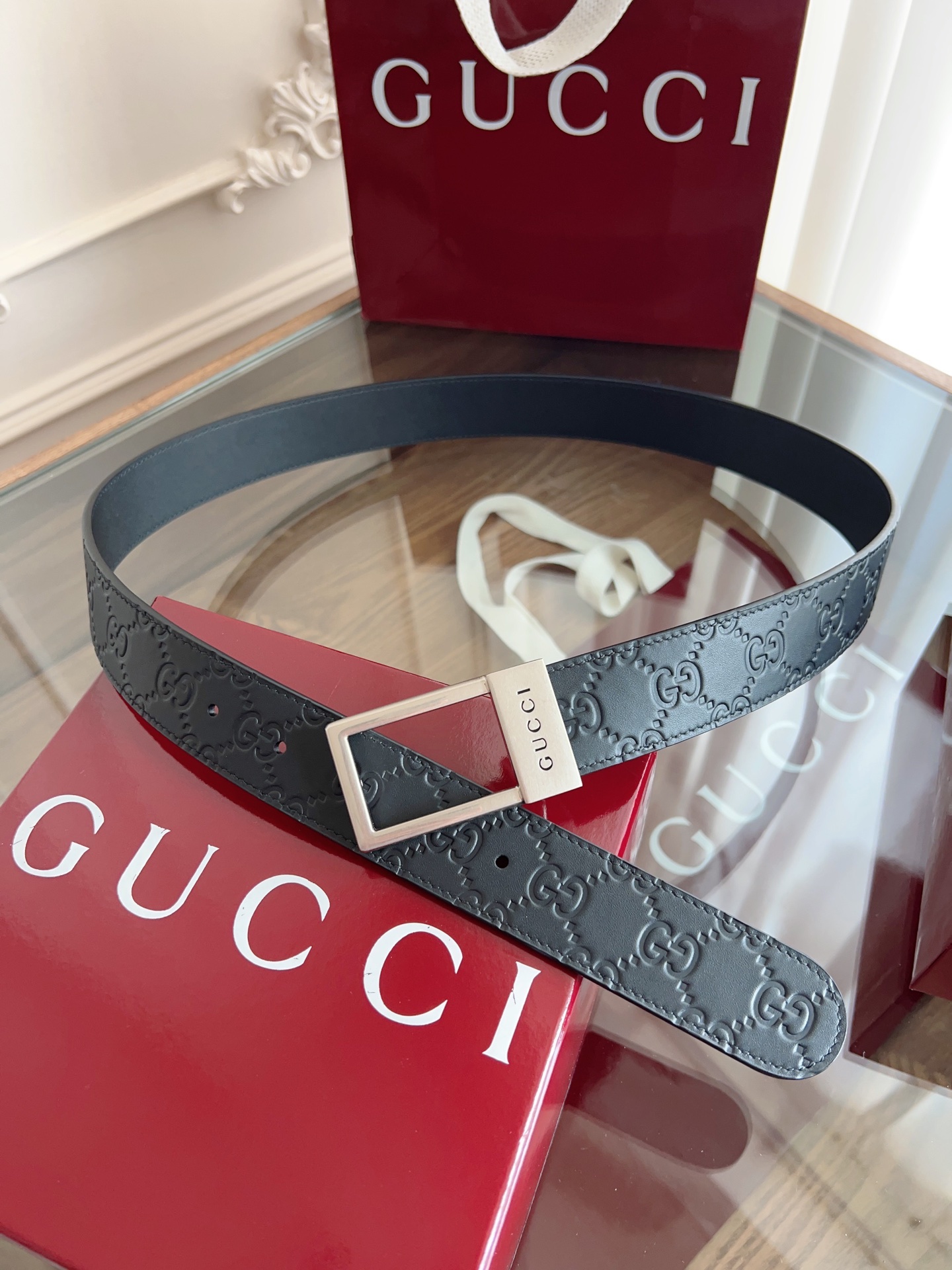 Gucci Male Basic Belt Black 13514