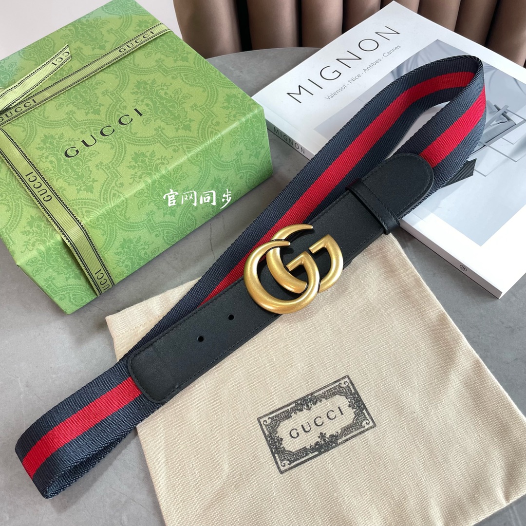 Gucci Basic Belt Cow Leather M