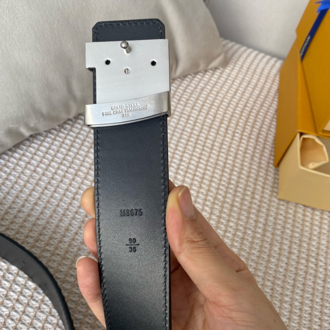 Louis Vuitton Basic Belt Cow Leather 40mm-s-l