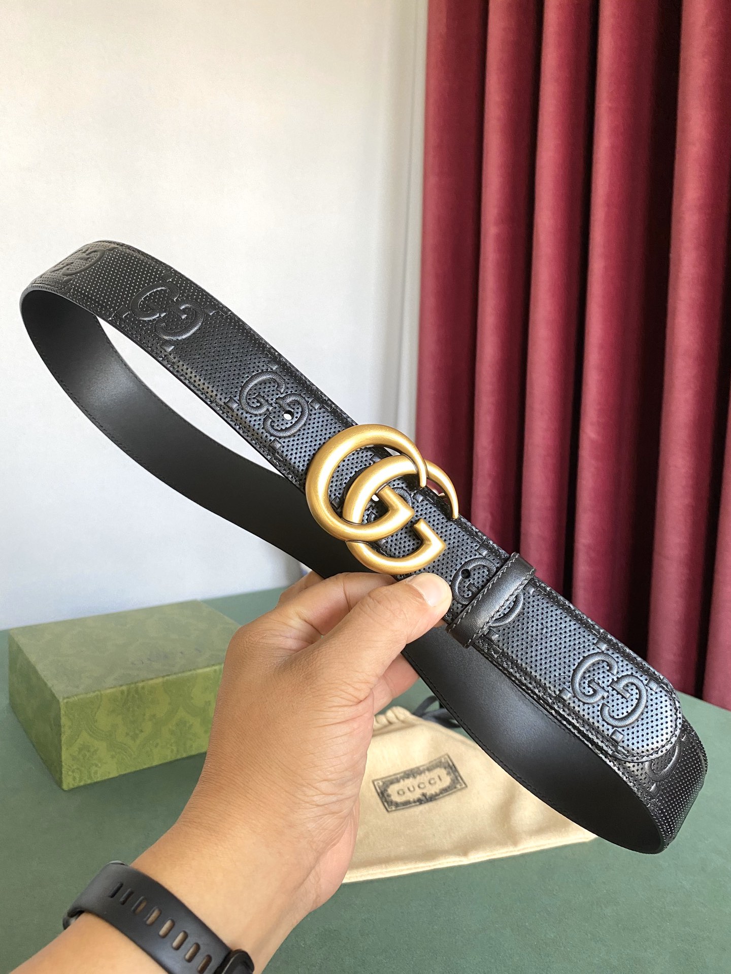 Gucci Male Basic Belt Black M
