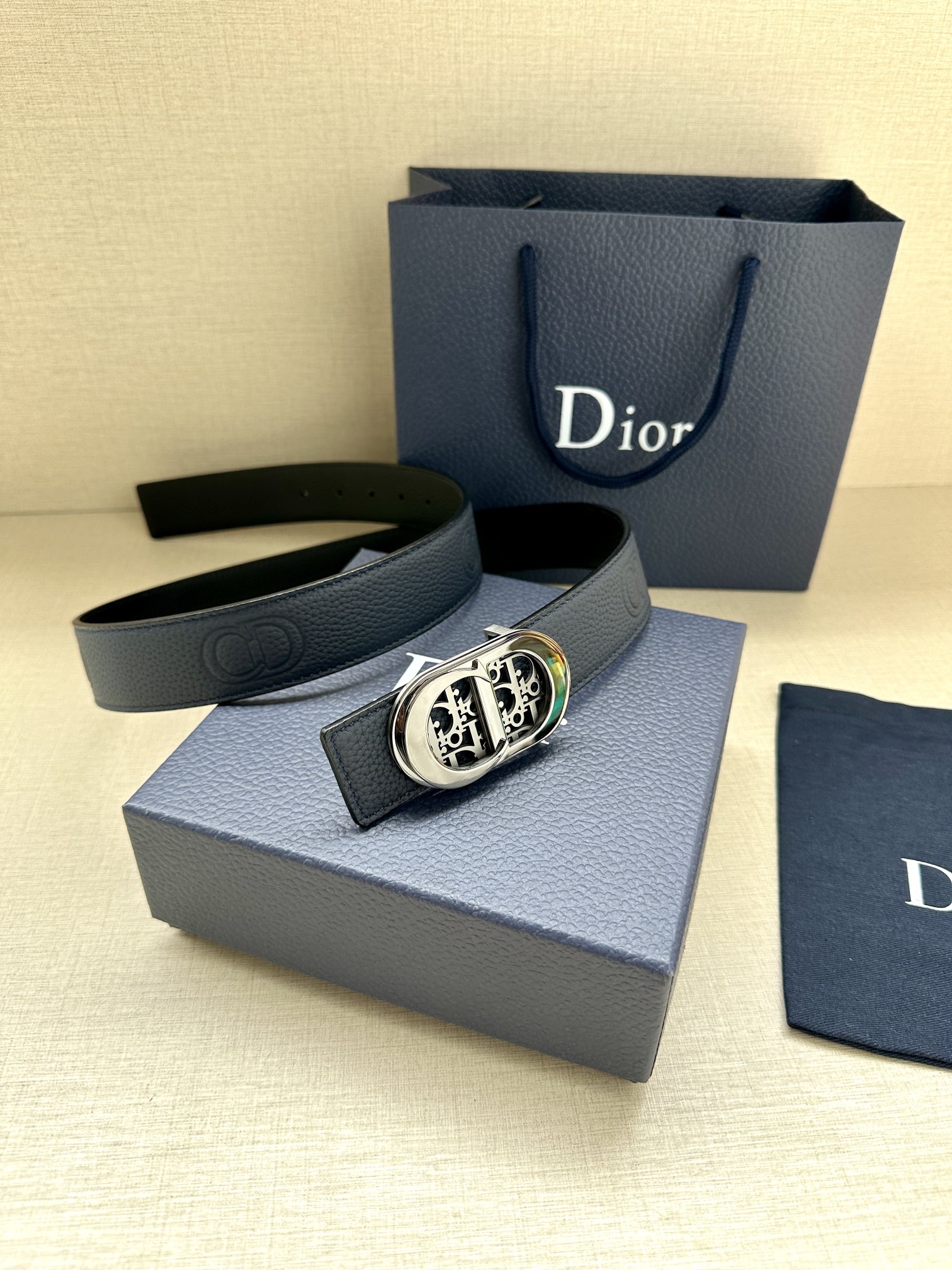 Dior Basic Belt Cow Leather Adjustable