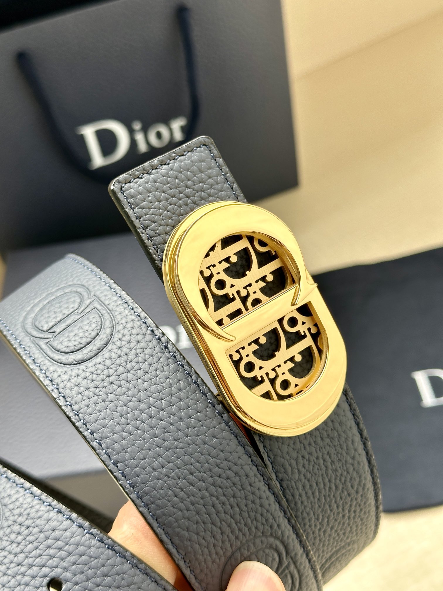 Dior Basic Belt Cow Leather Adjustable