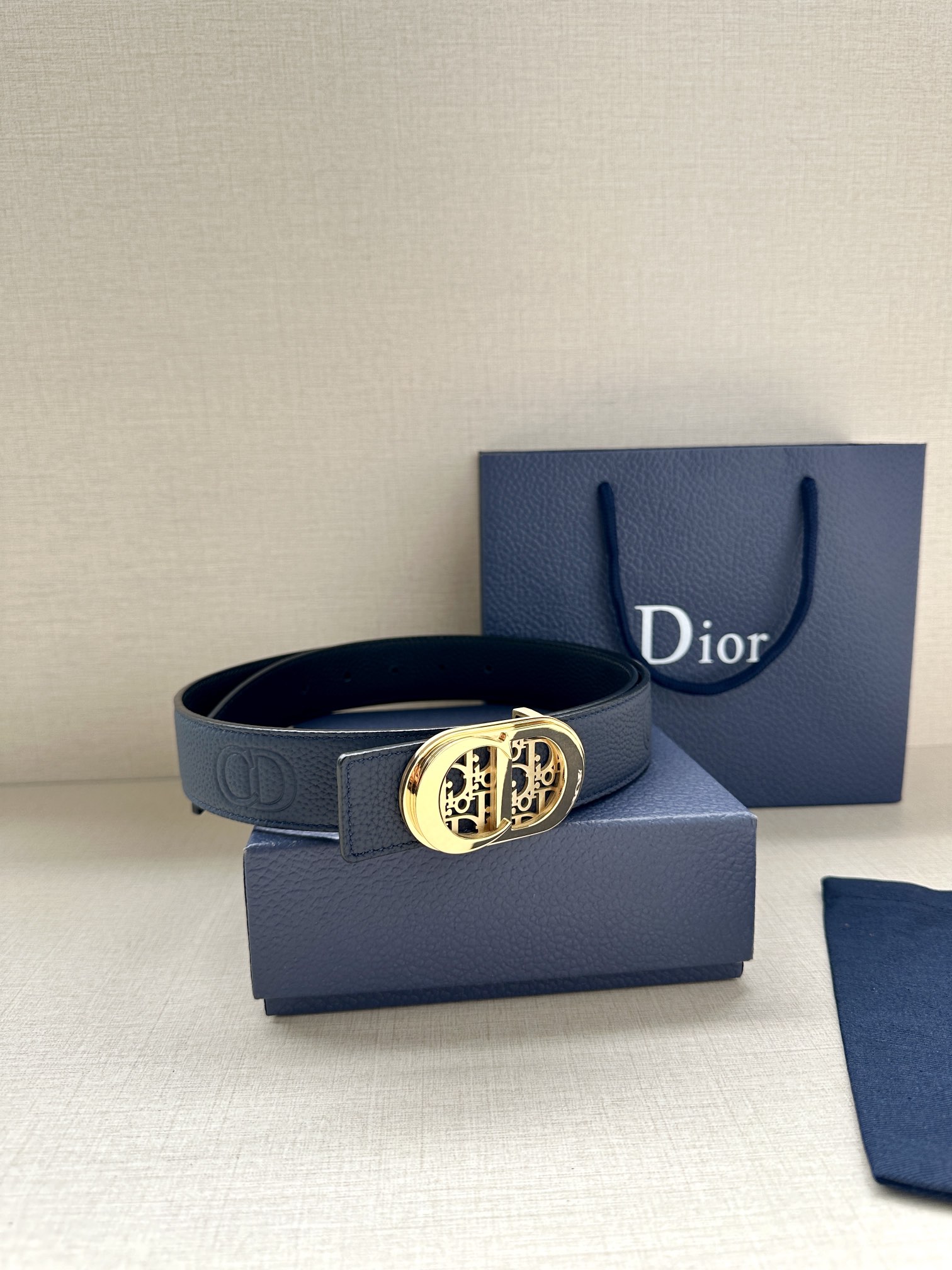 Dior Basic Belt Cow Leather Adjustable