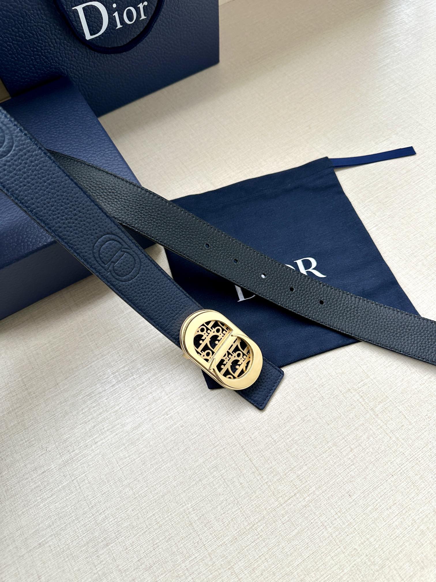 Dior Basic Belt Cow Leather Adjustable