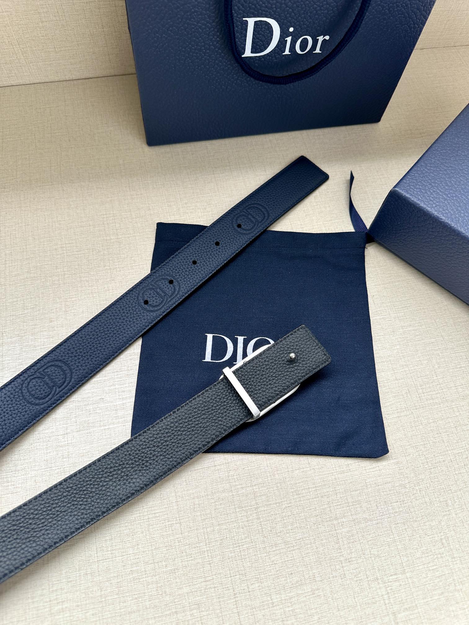 Dior Basic Belt Cow Leather Adjustable