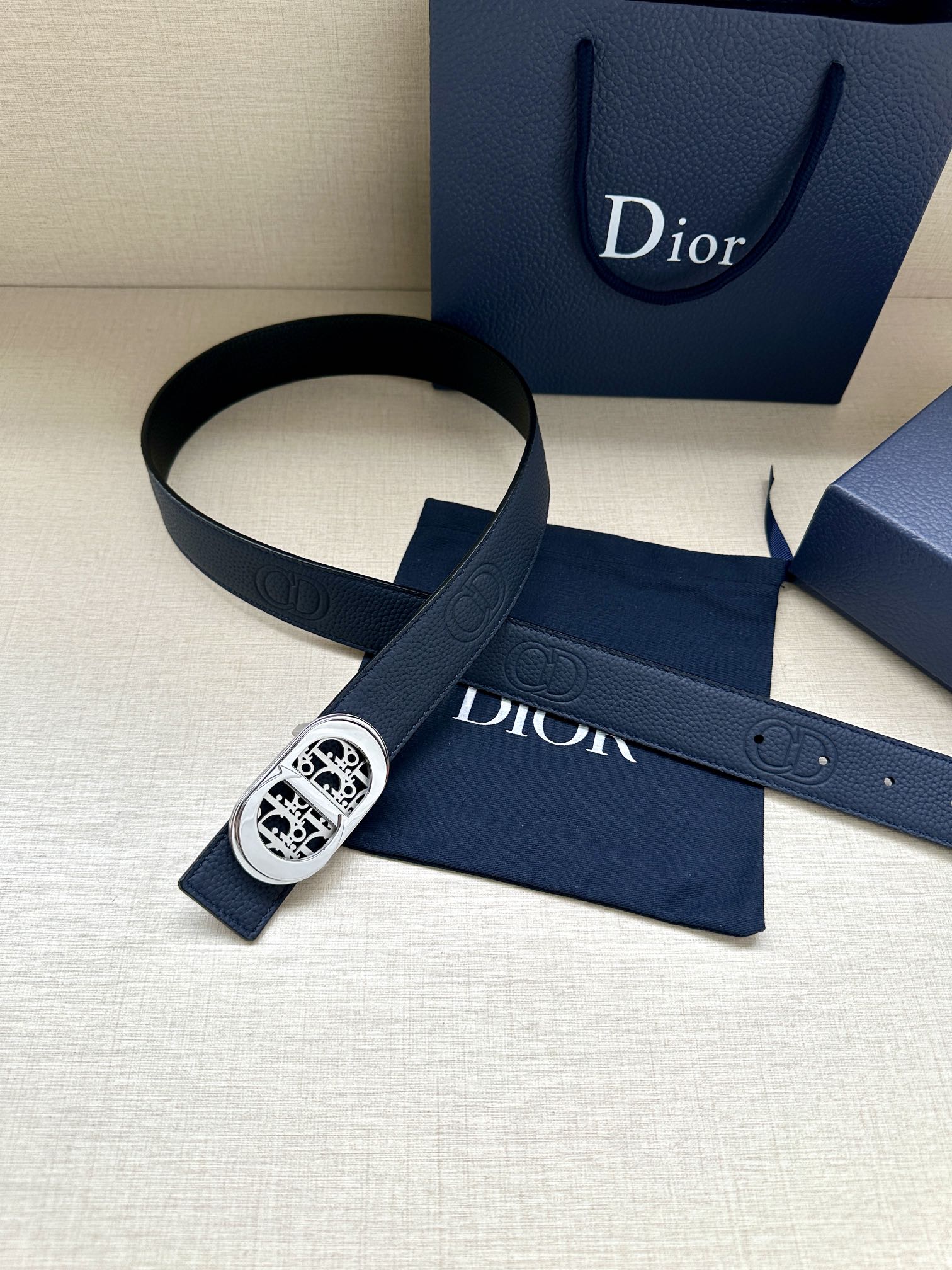 Dior Basic Belt Cow Leather Adjustable