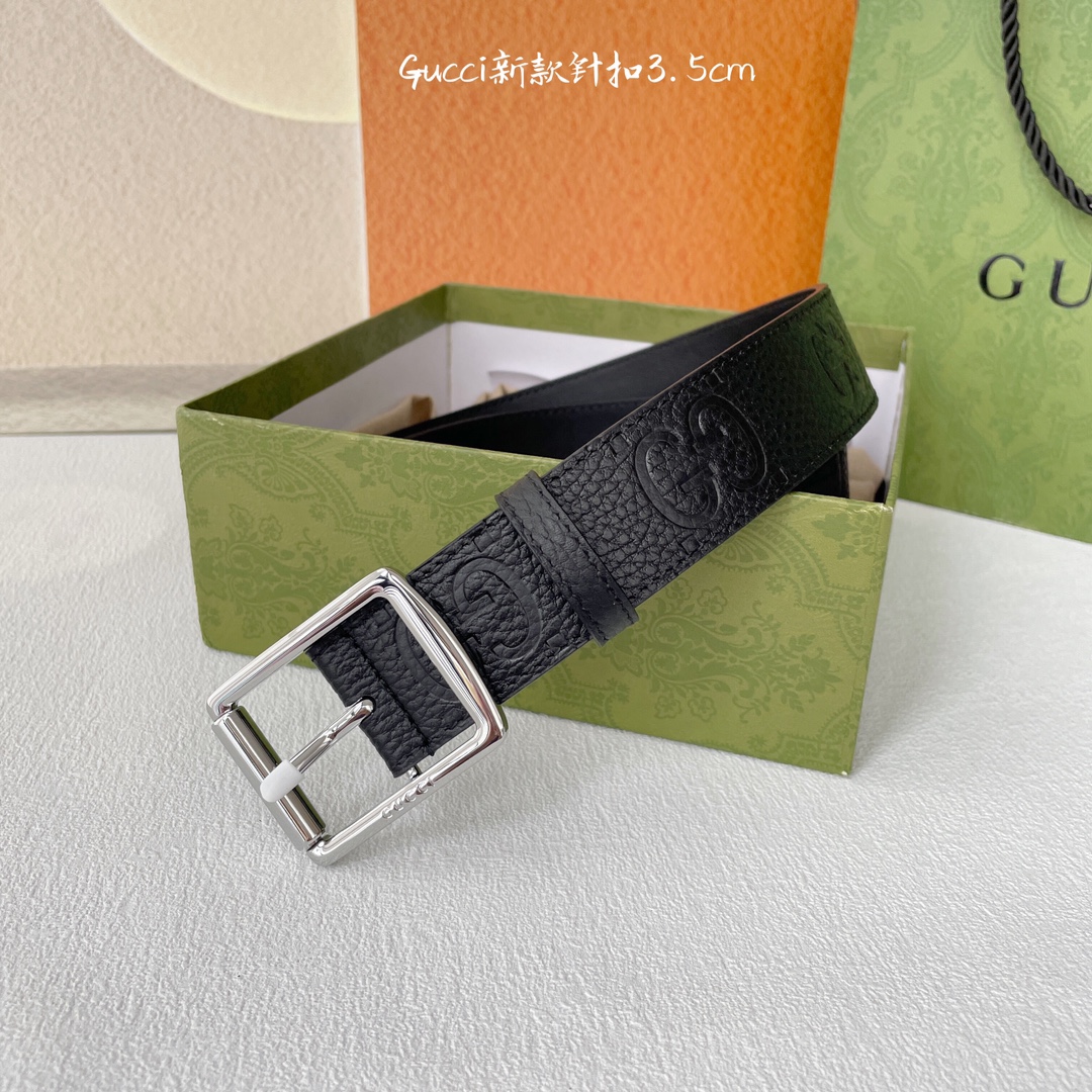 Gucci Basic Belt Cow Leather M