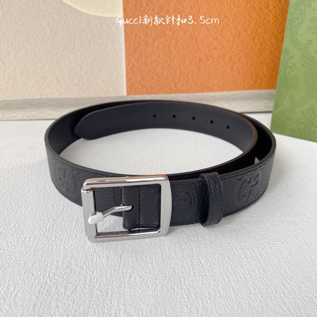 Gucci Basic Belt Cow Leather M
