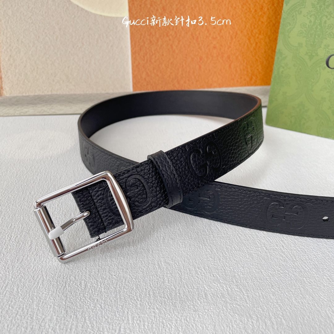 Gucci Basic Belt Cow Leather M