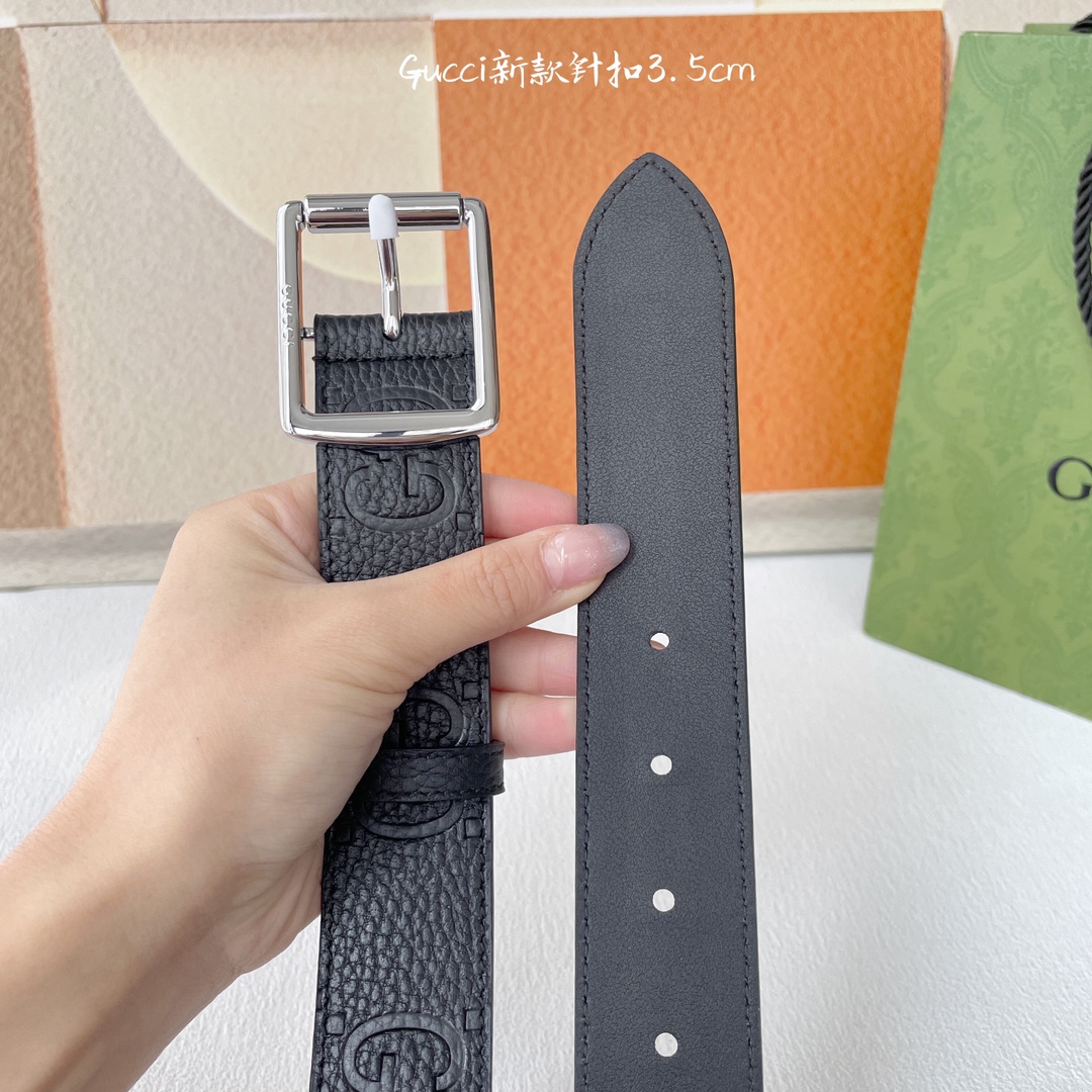 Gucci Basic Belt Cow Leather M