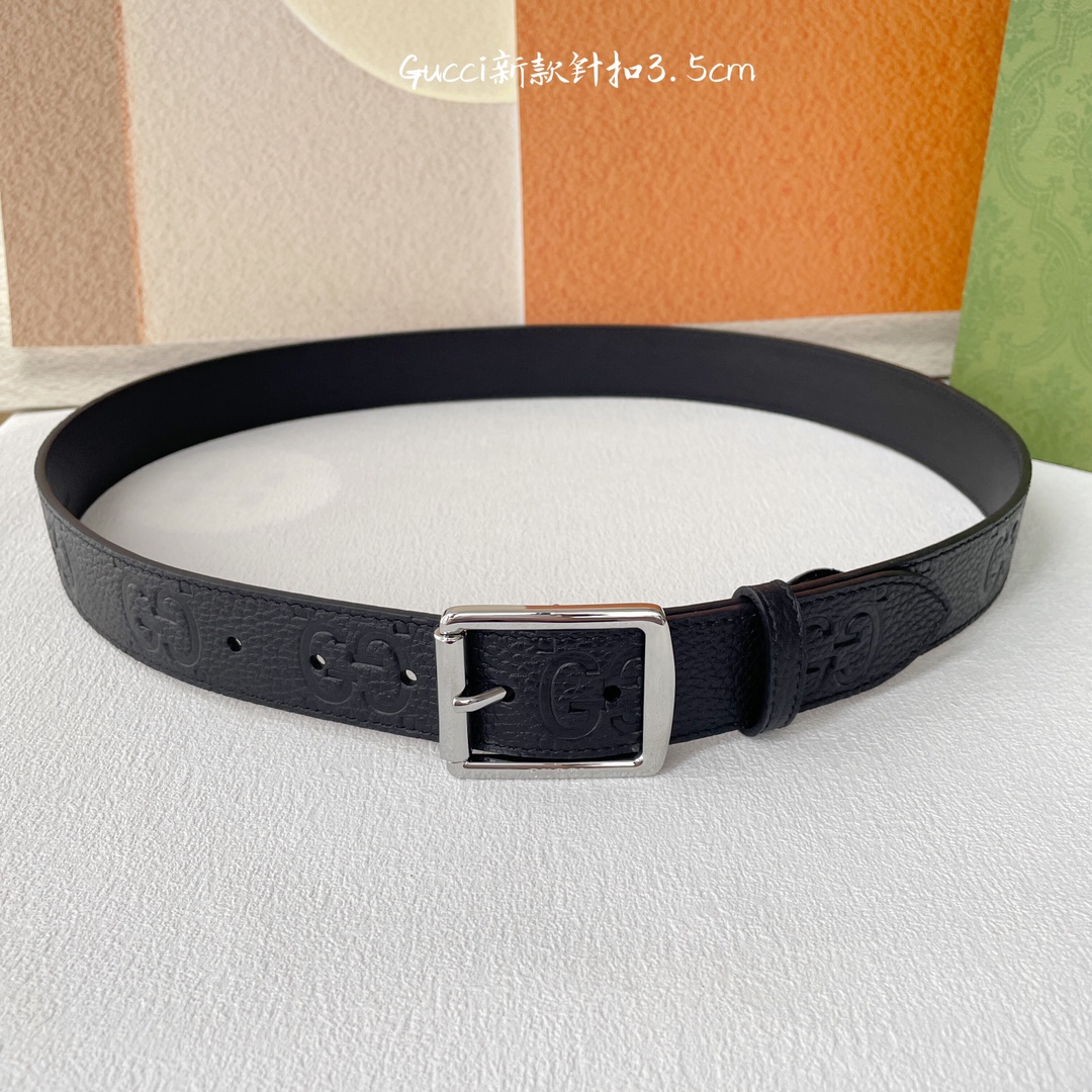 Gucci Basic Belt Cow Leather M