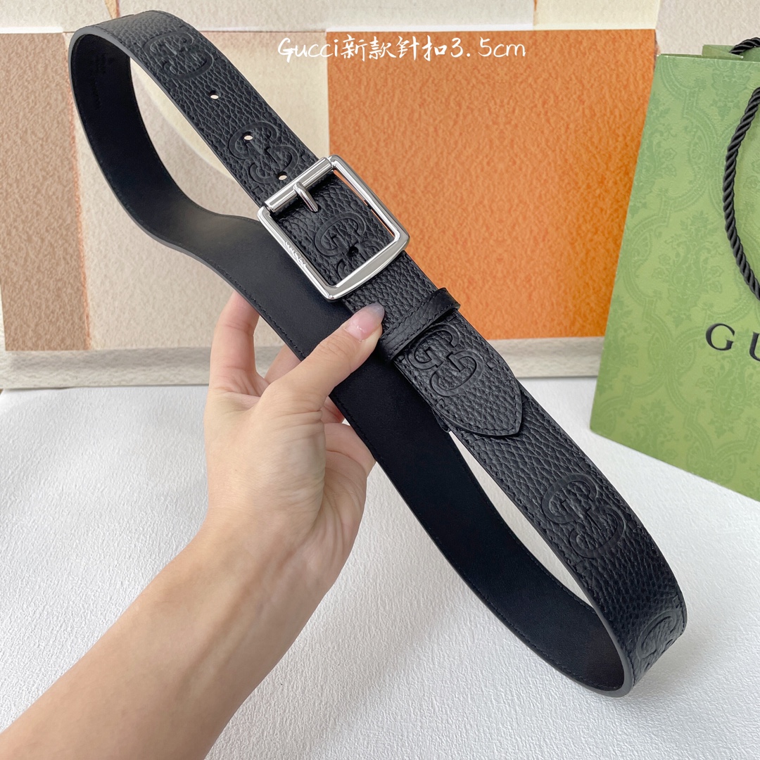 Gucci Basic Belt Cow Leather M