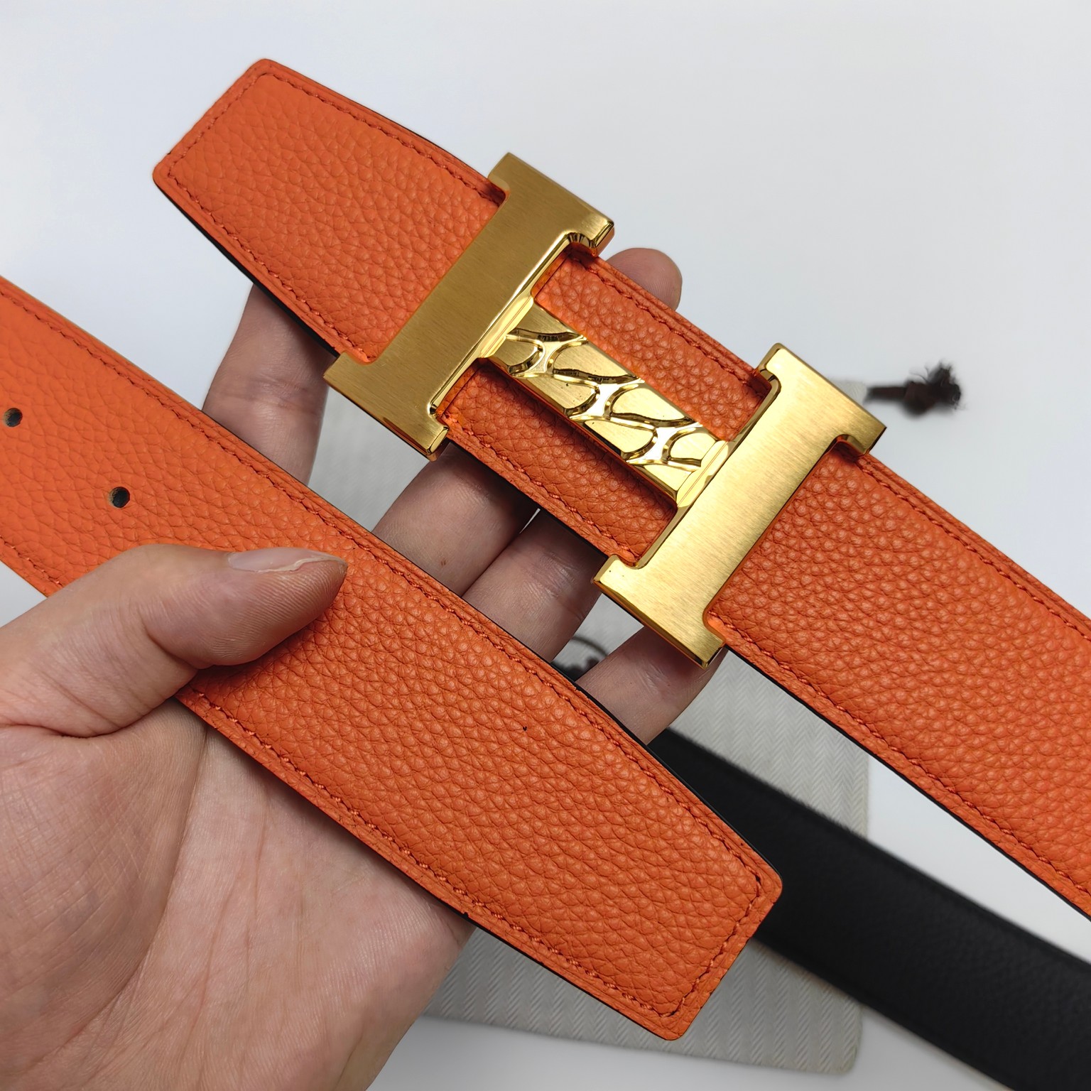 Hermès Male Basic Belt Cow Leather M
