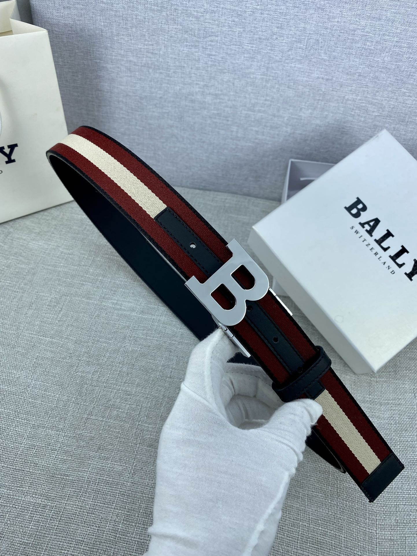 Bally Male Basic Belt S-l