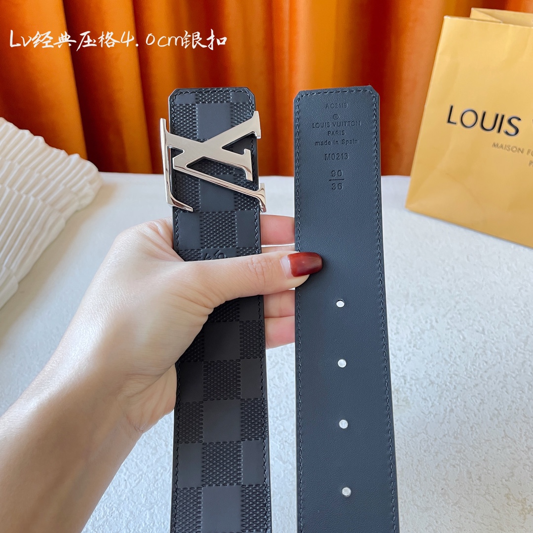 Louis Vuitton Basic Belt Black S-m-l