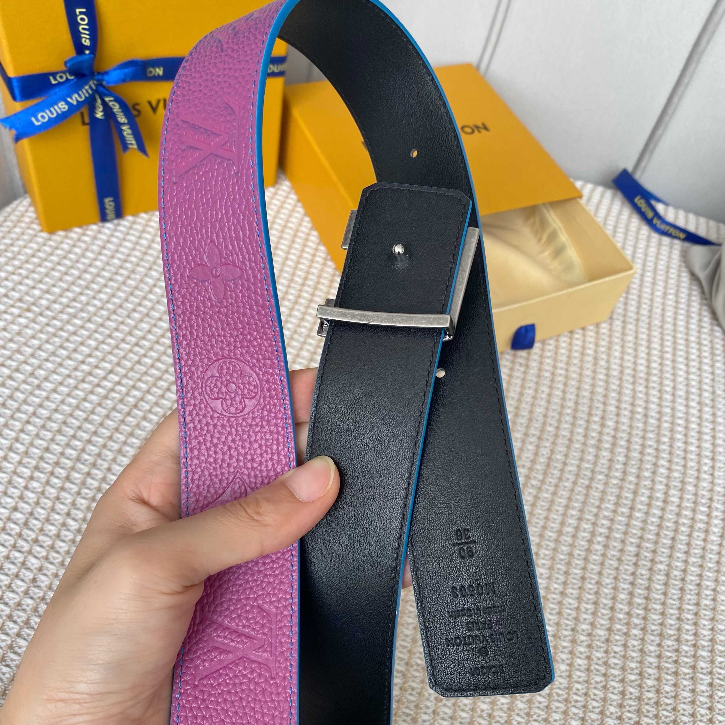 Louis Vuitton Basic Belt Cow Leather 40mm-s-l