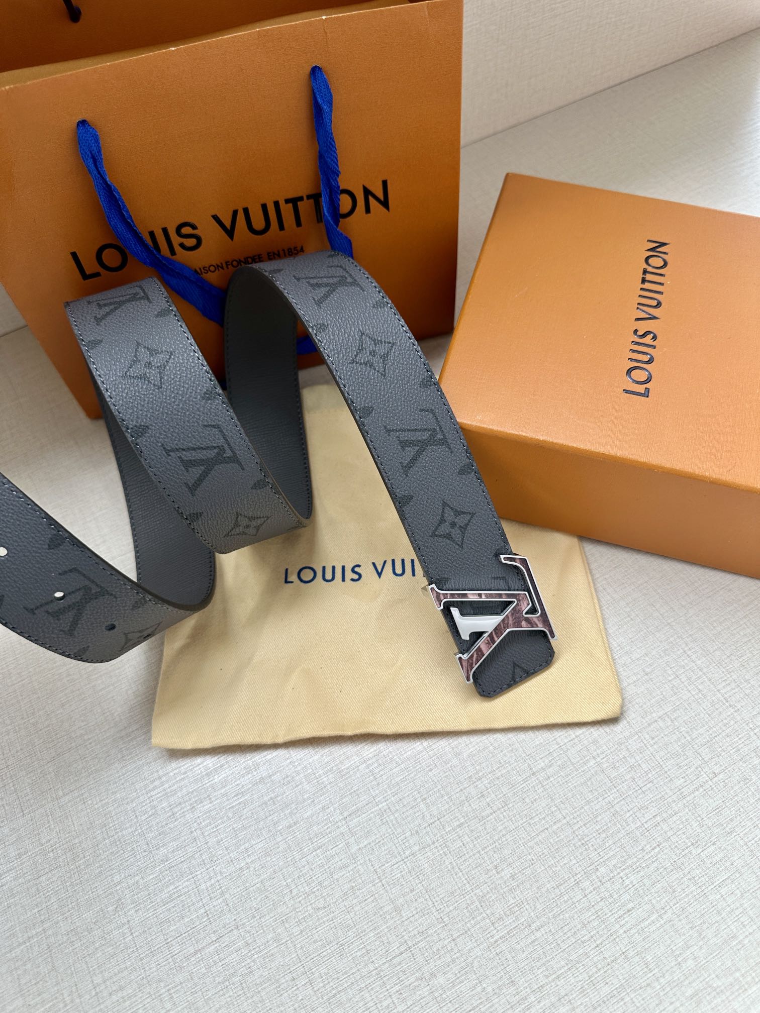 Louis Vuitton Basic Belt Canvas S-m-l