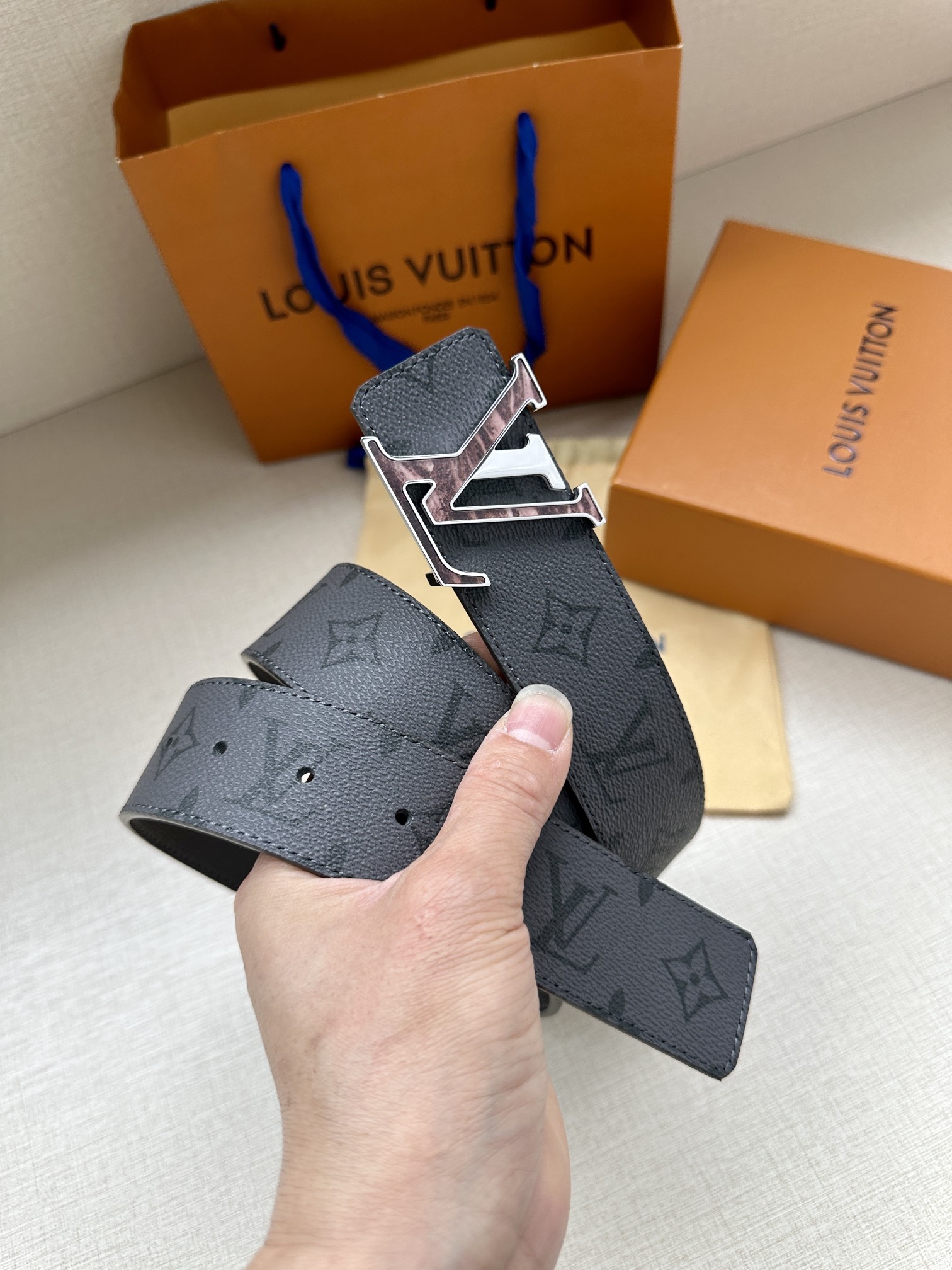 Louis Vuitton Basic Belt Canvas S-m-l