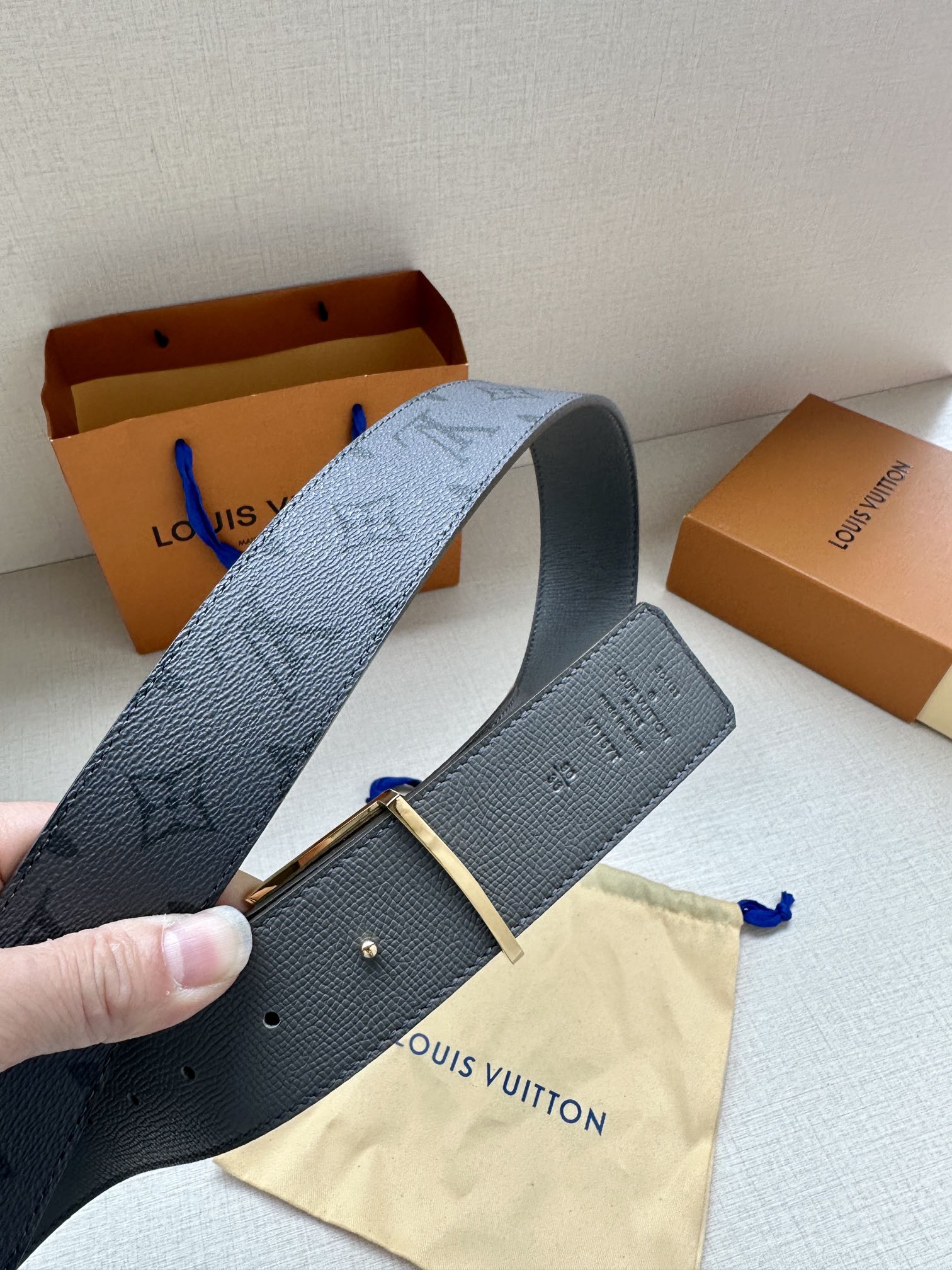 Louis Vuitton Basic Belt Canvas S-m-l