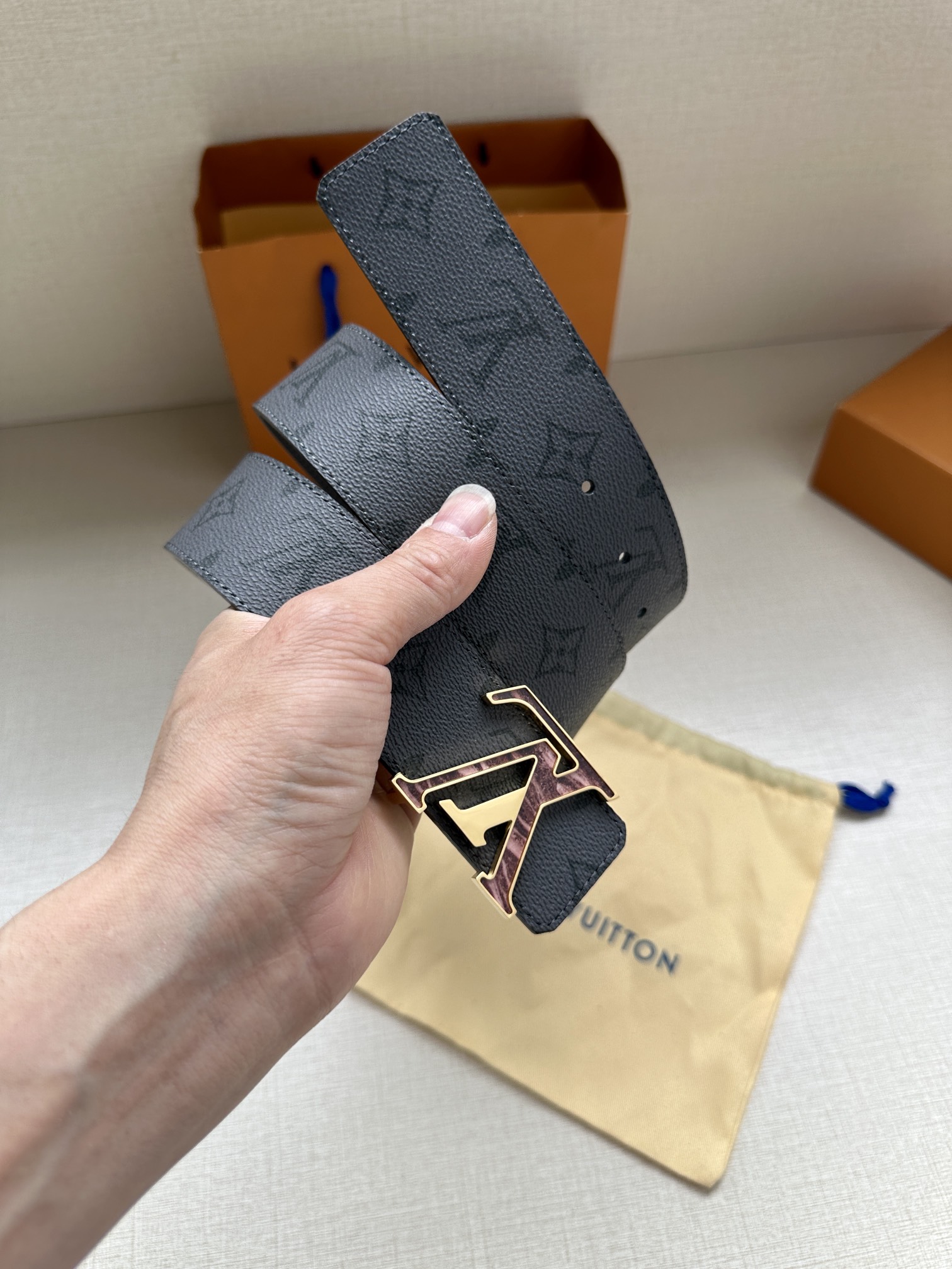 Louis Vuitton Basic Belt Canvas S-m-l