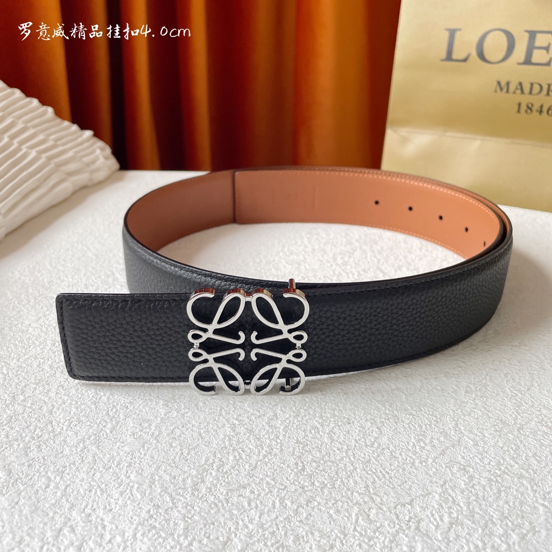 Loewe Basic Belt Cow Leather M-l