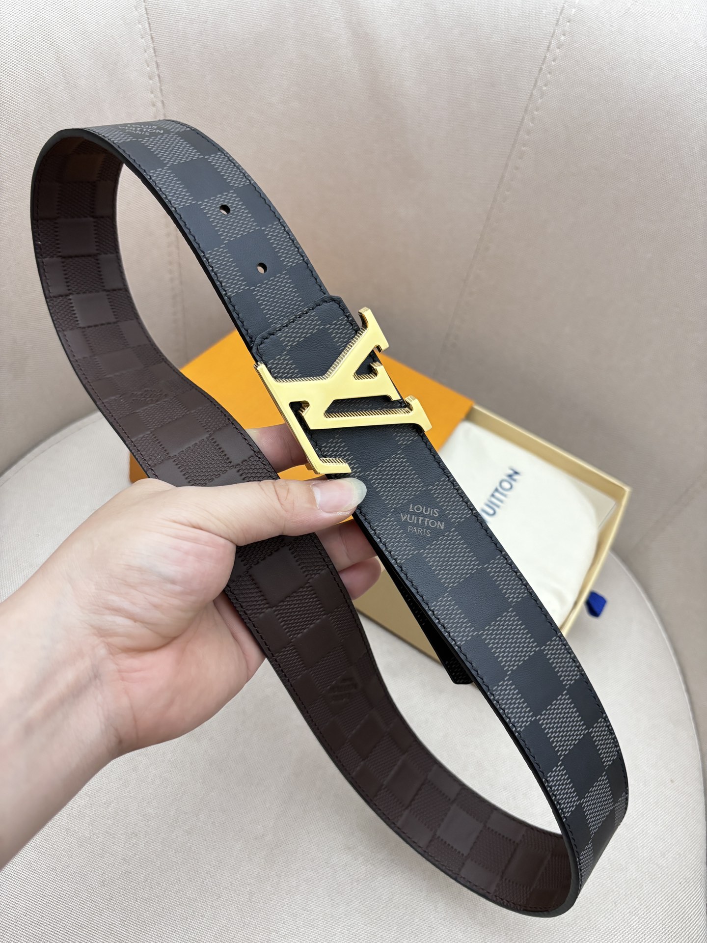 Louis Vuitton Male Basic Belt M-l