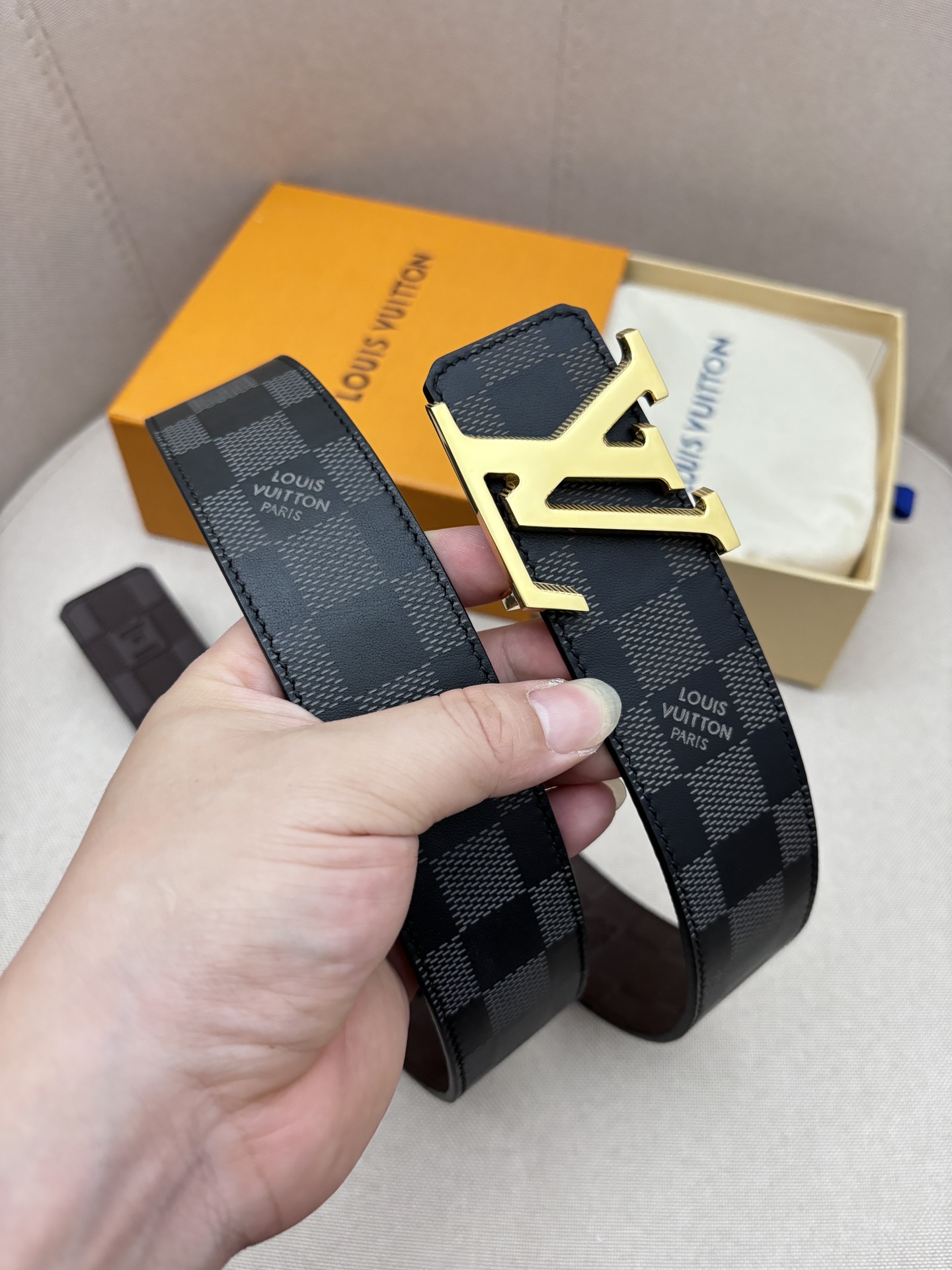 Louis Vuitton Male Basic Belt M-l