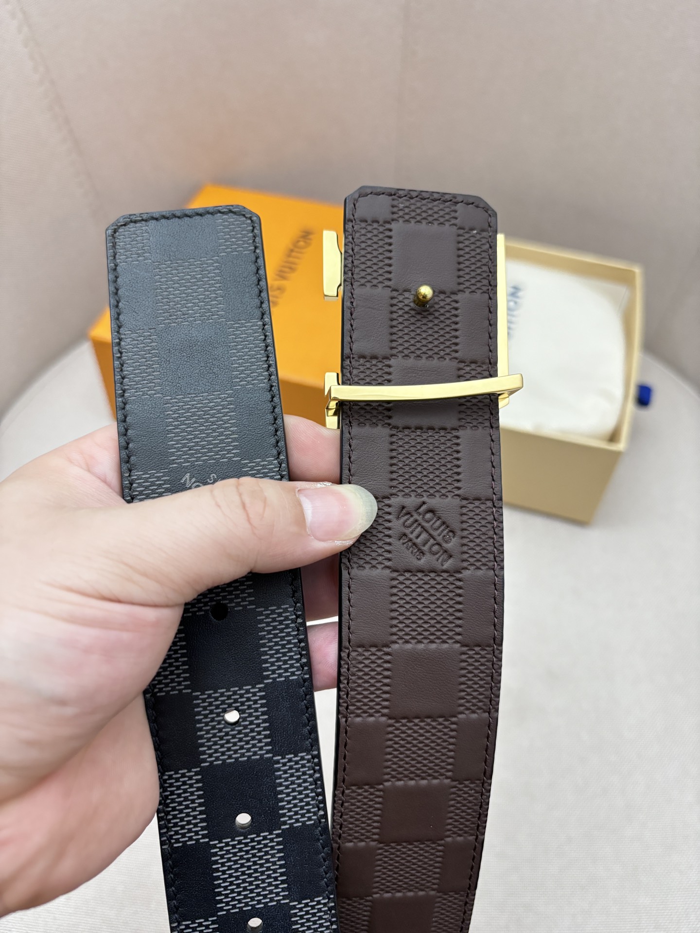 Louis Vuitton Male Basic Belt M-l