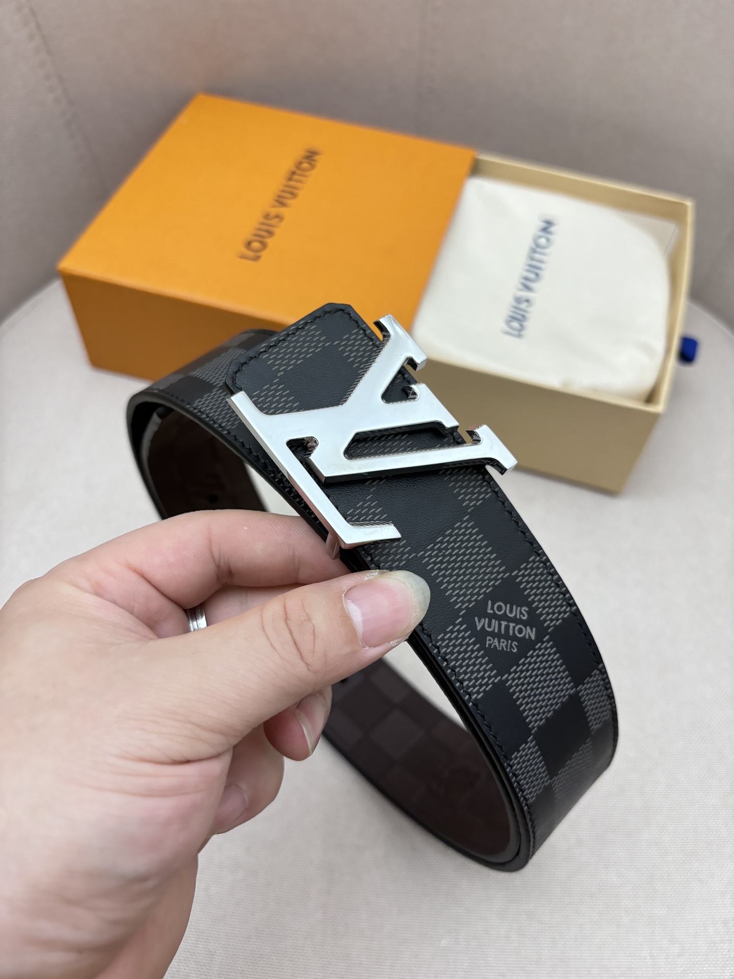 Louis Vuitton Male Basic Belt M-l