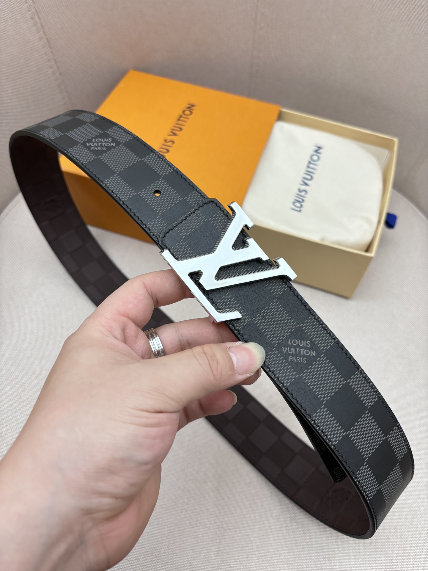 Louis Vuitton Male Basic Belt M-l