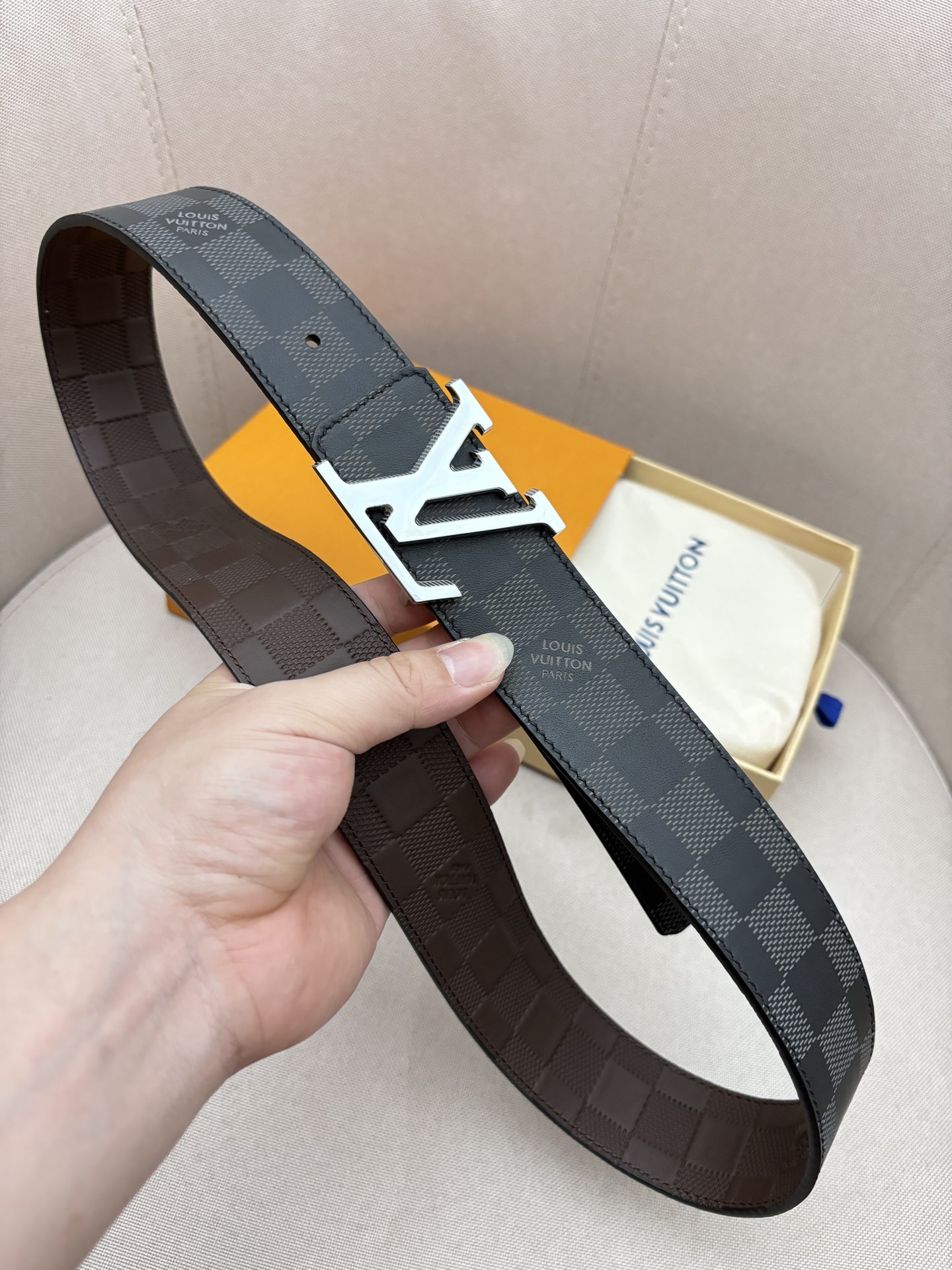 Louis Vuitton Male Basic Belt M-l