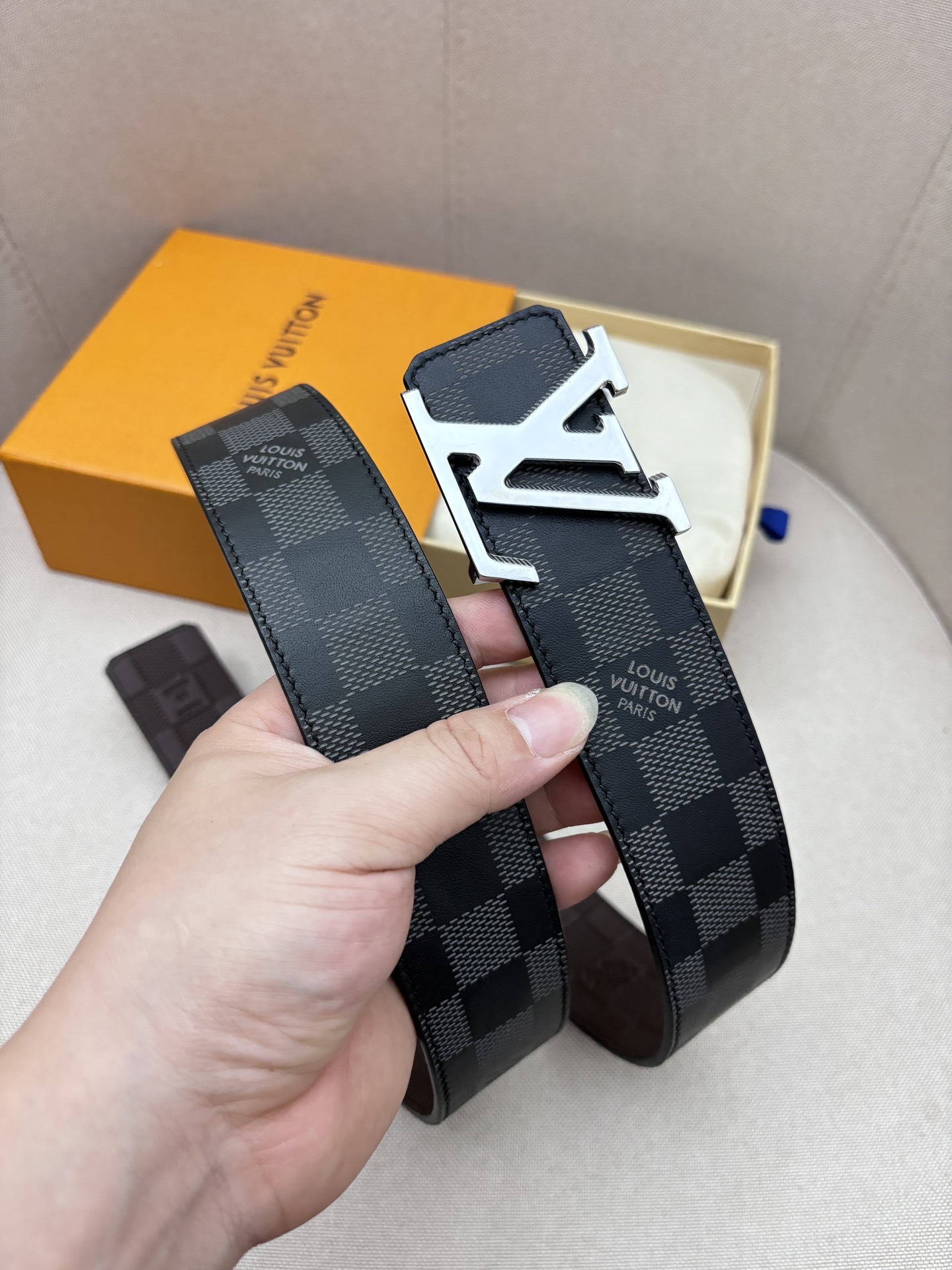 Louis Vuitton Male Basic Belt M-l