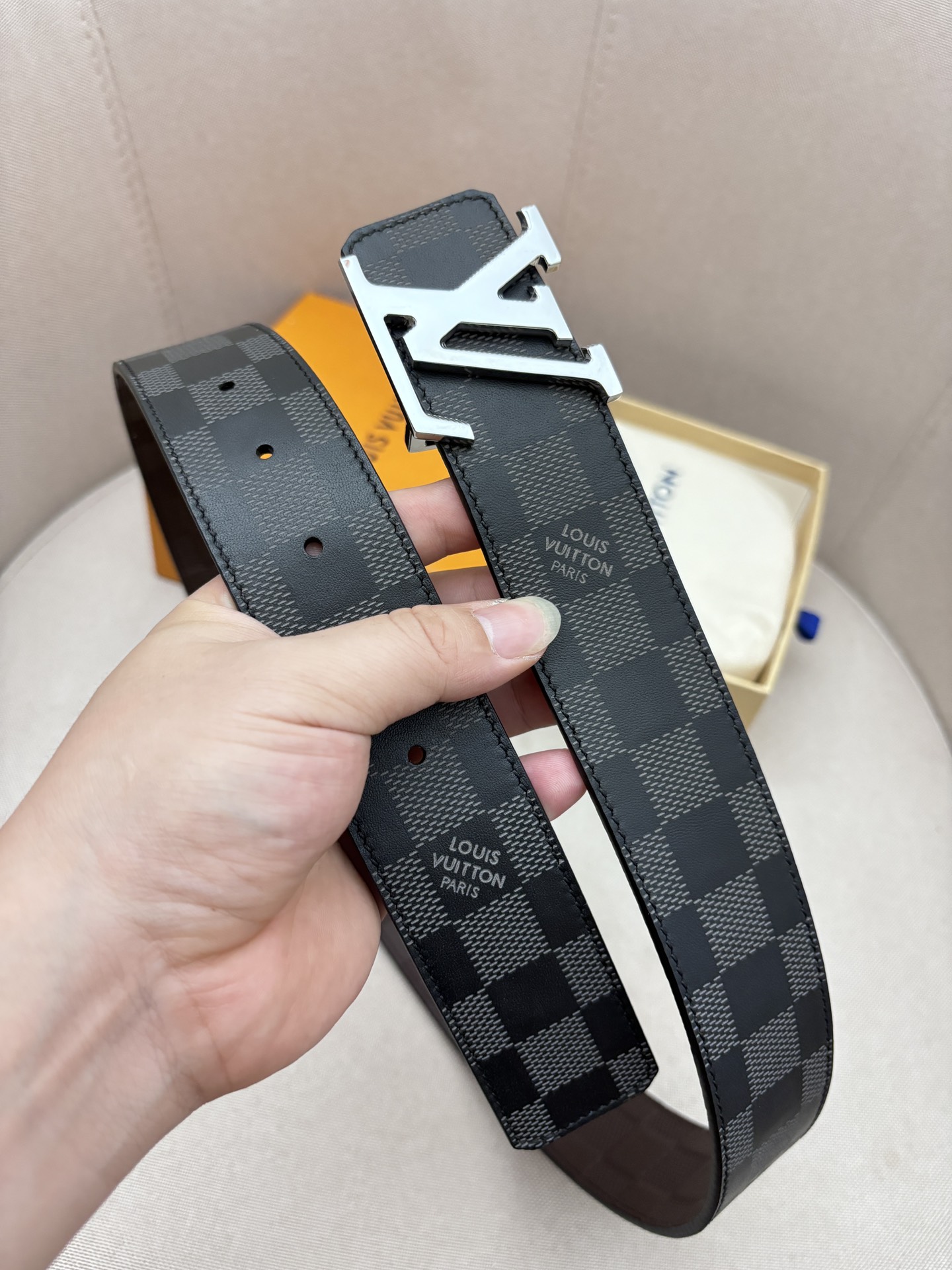 Louis Vuitton Male Basic Belt M-l