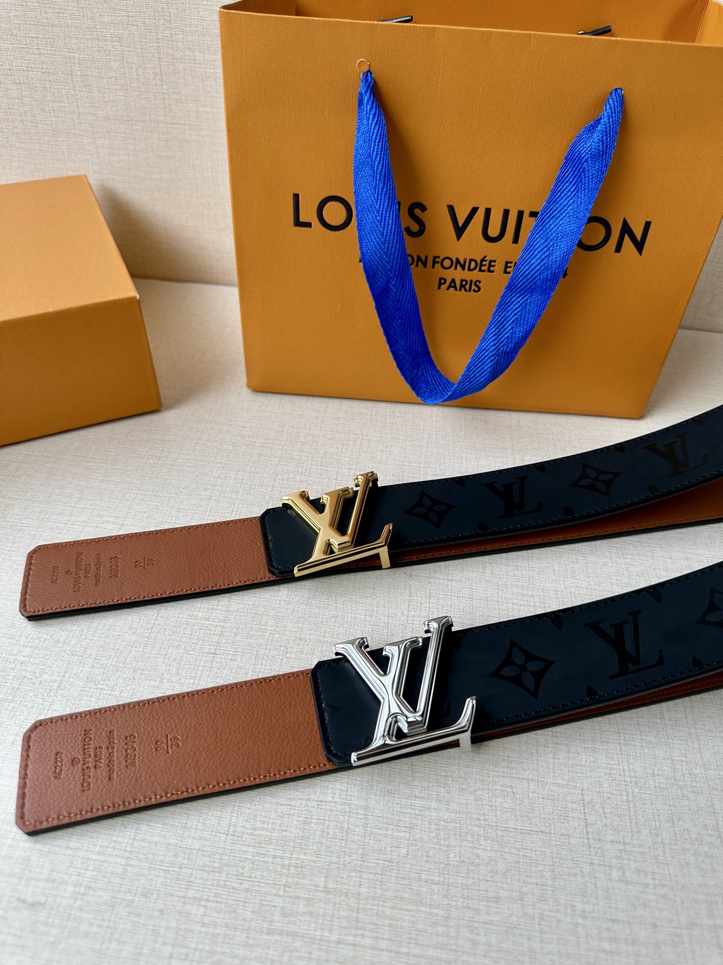 Louis Vuitton Leather Belt S-m-l