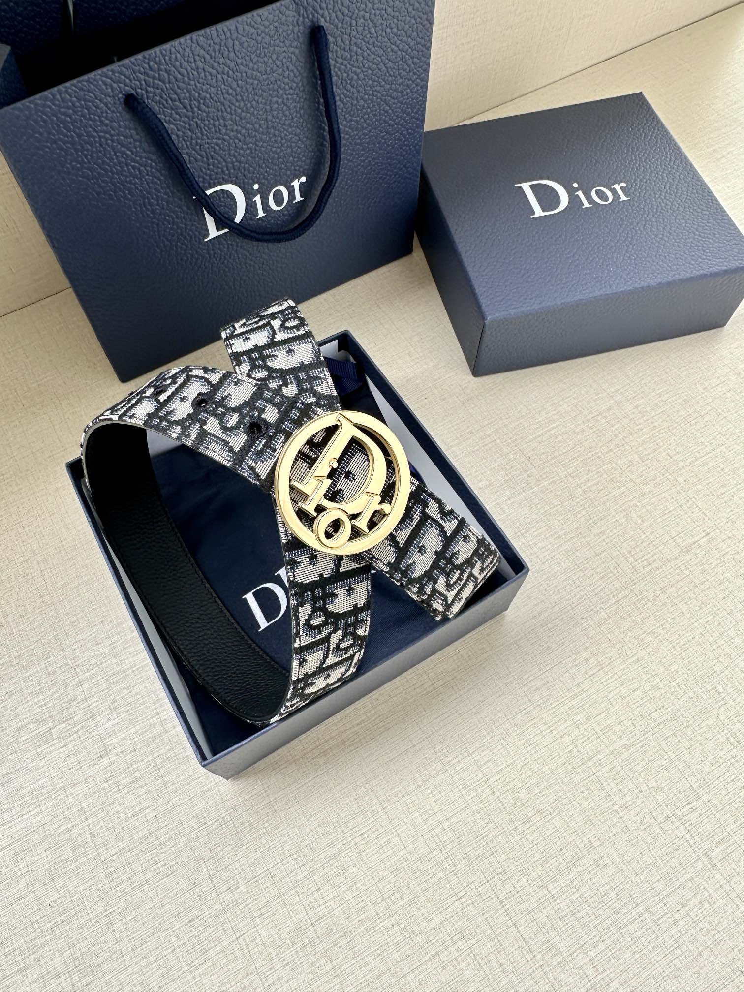 Dior Basic Belt Gold M-l