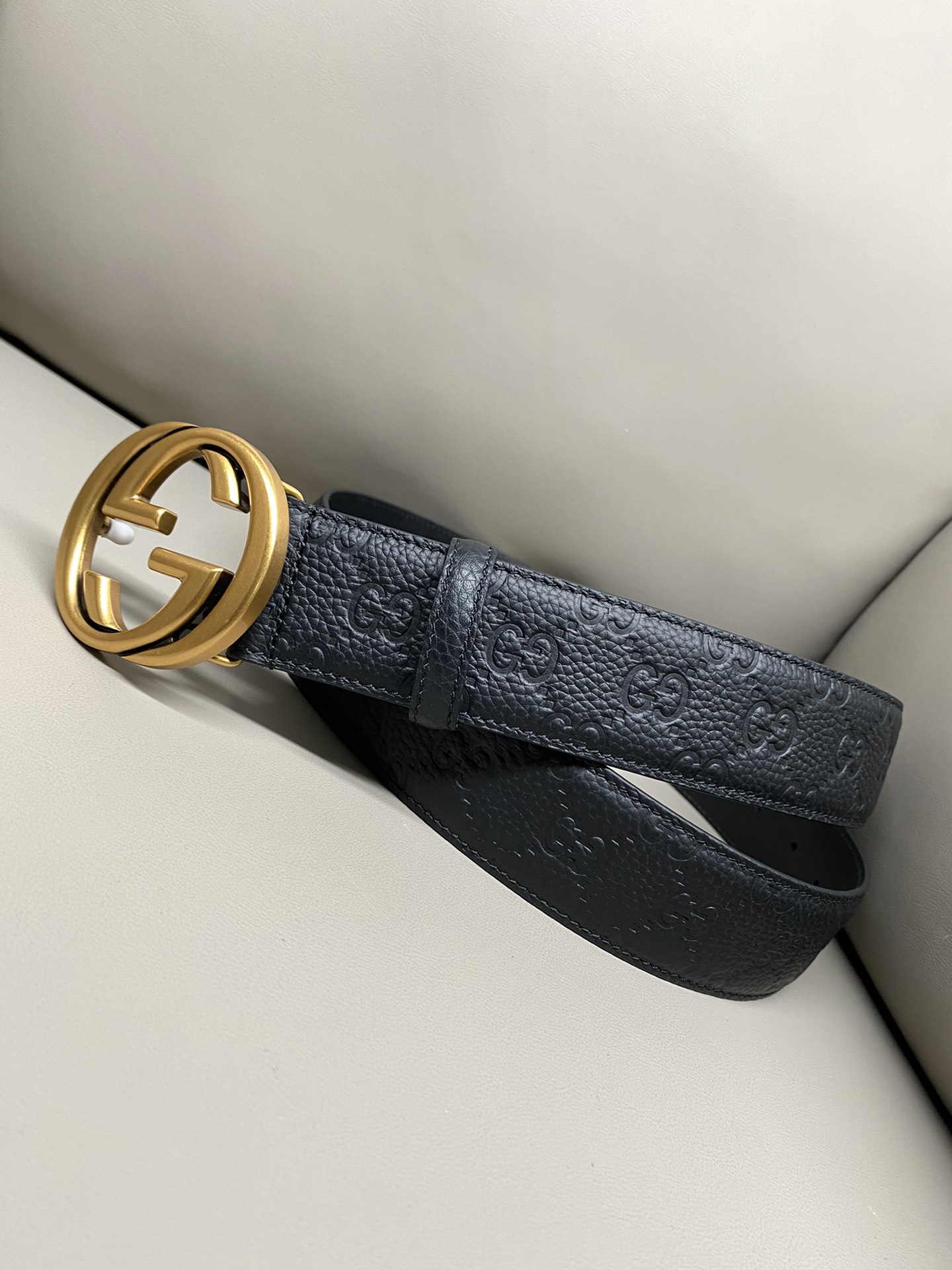 Gucci Basic Belt Cow Leather