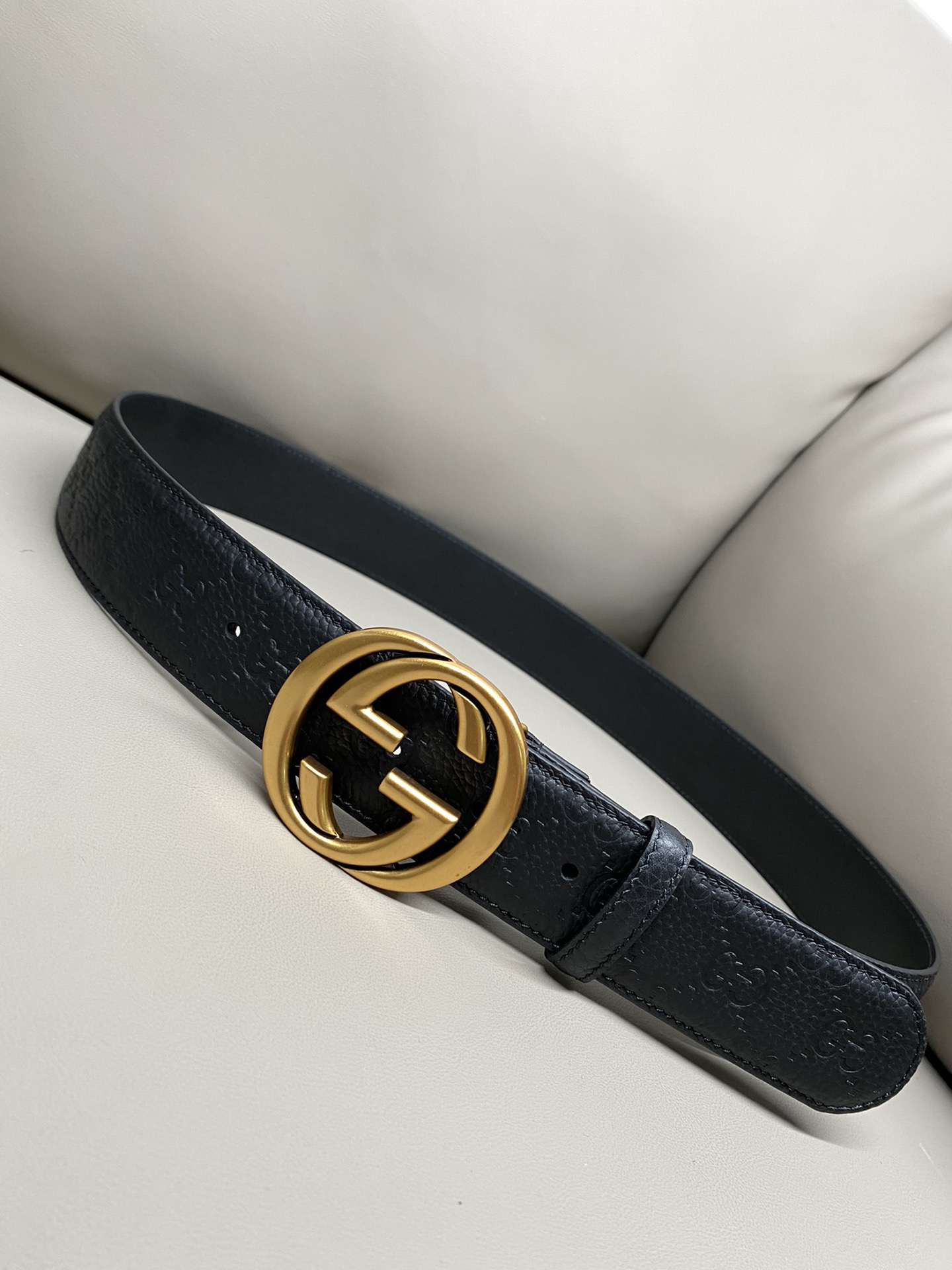 Gucci Basic Belt Cow Leather