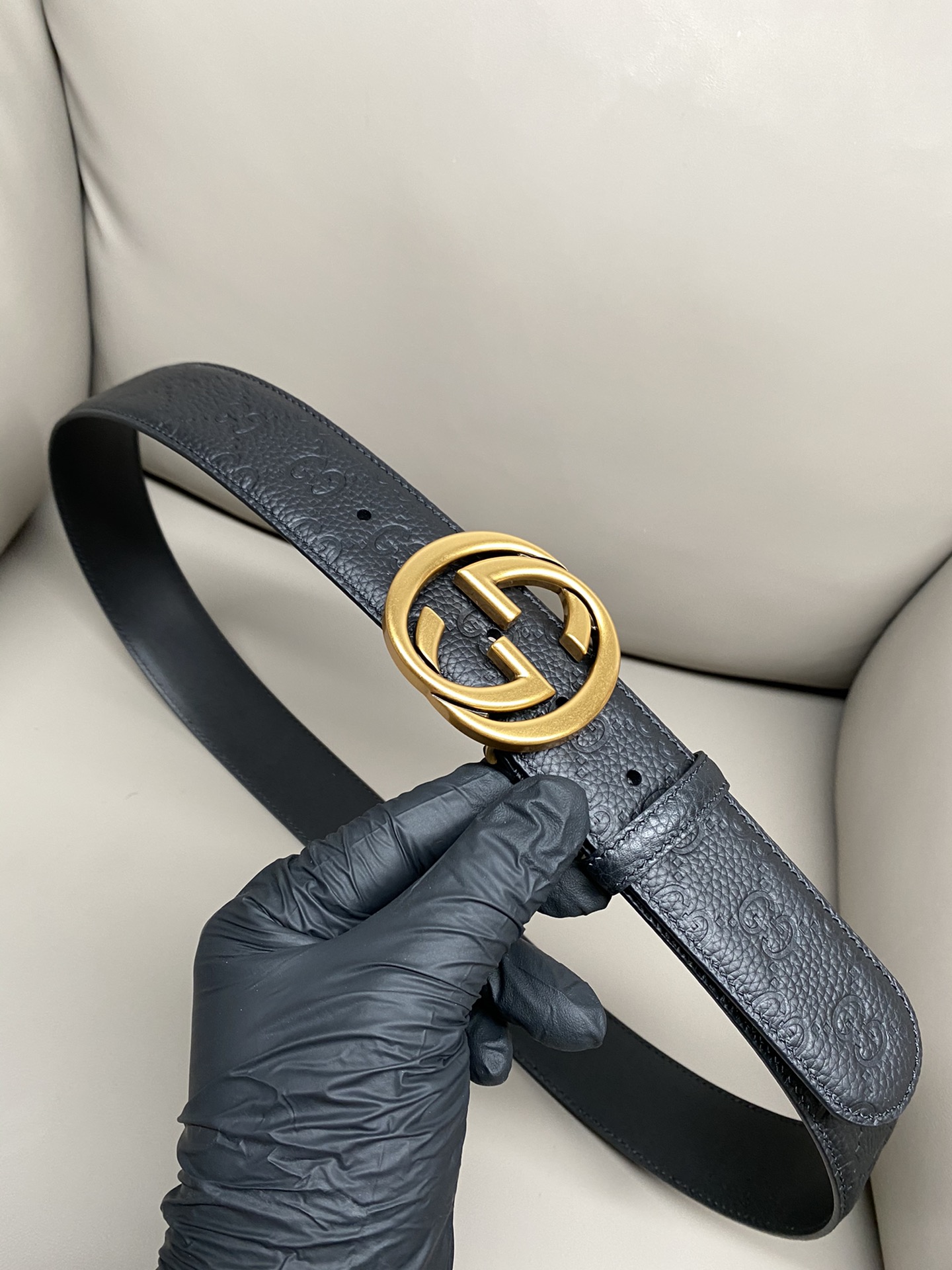 Gucci Basic Belt Cow Leather