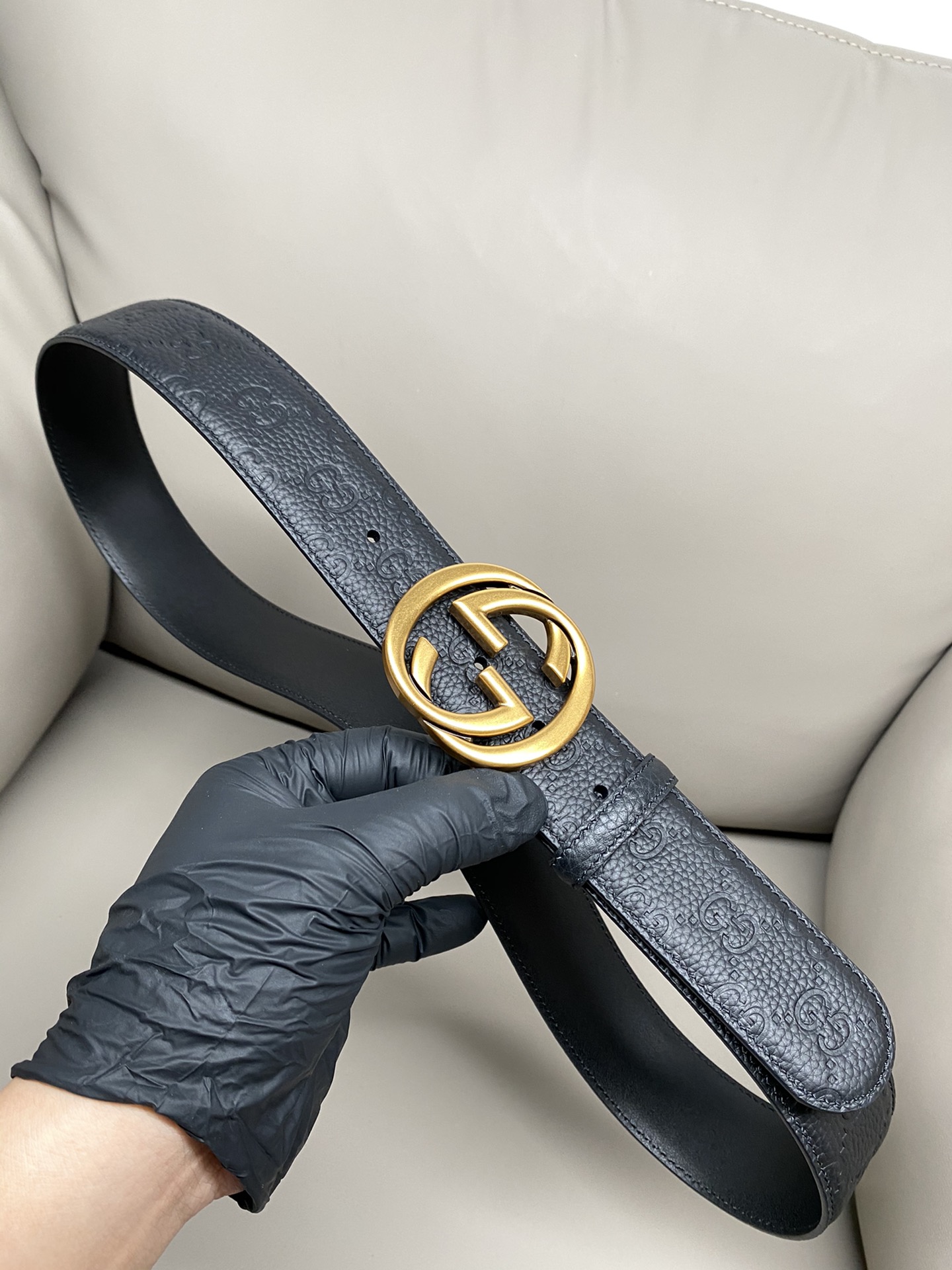 Gucci Basic Belt Cow Leather